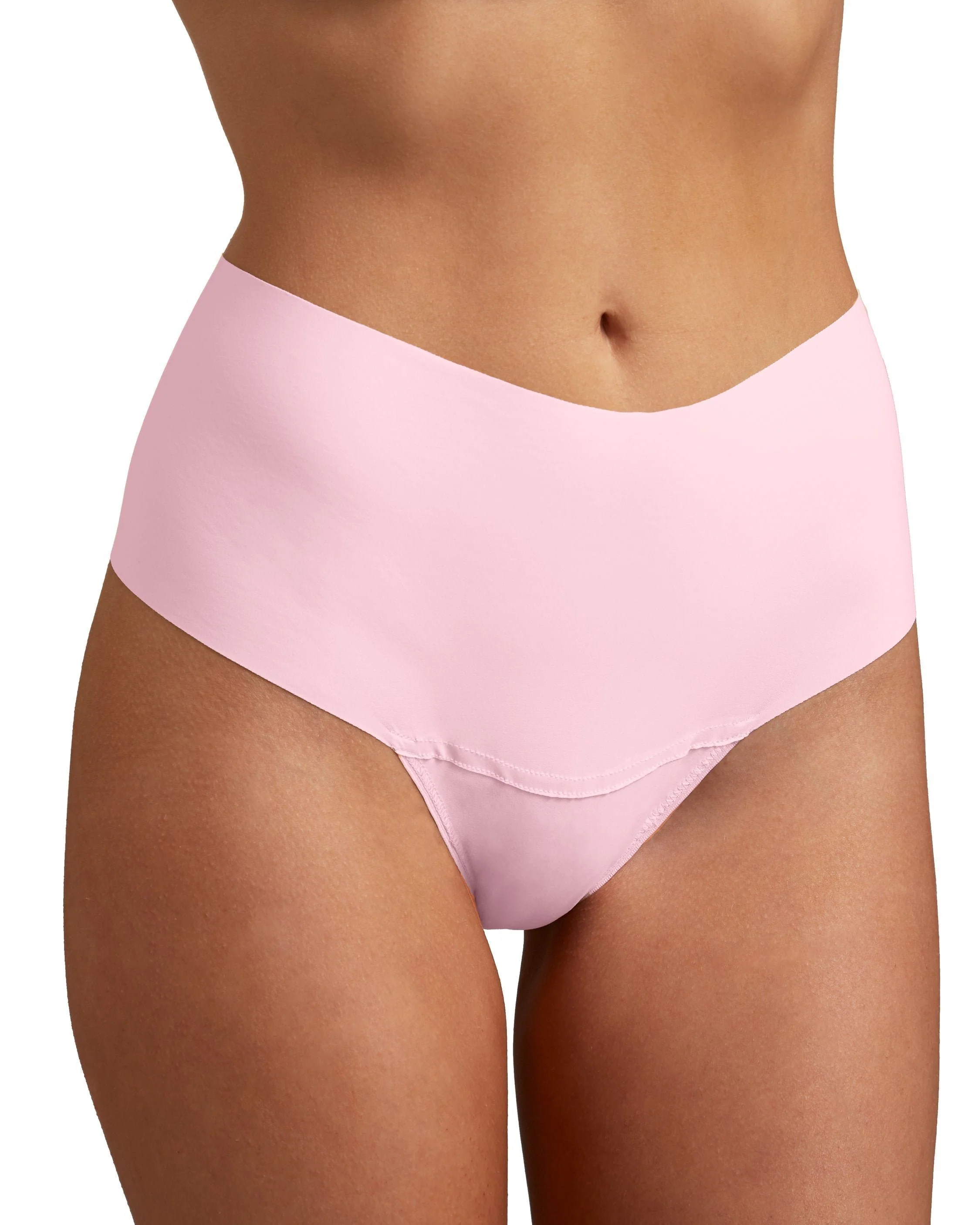 BreatheSoft High Rise Thong Bliss Pink