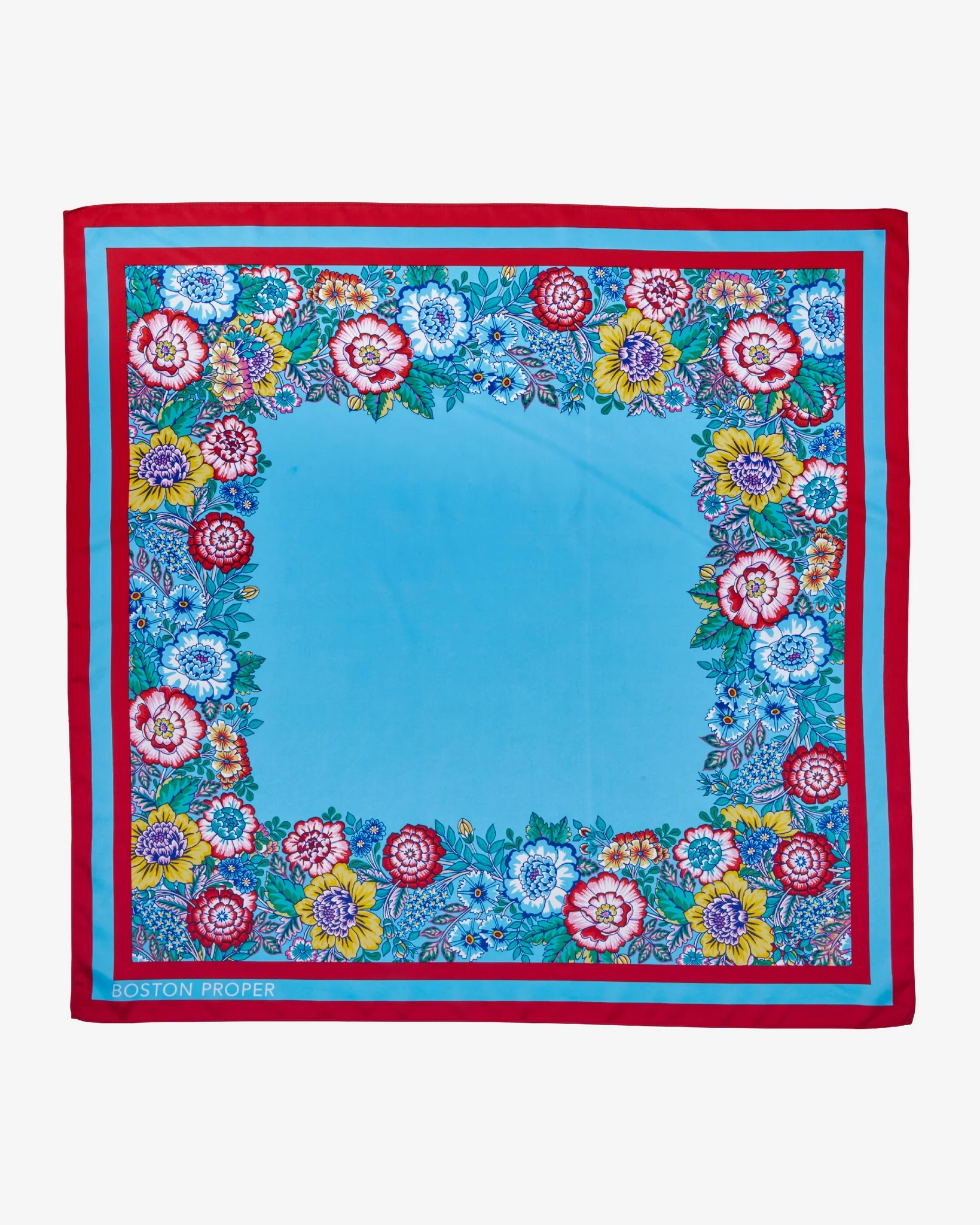 Boston Proper Printed Scarf Florence Fleur
