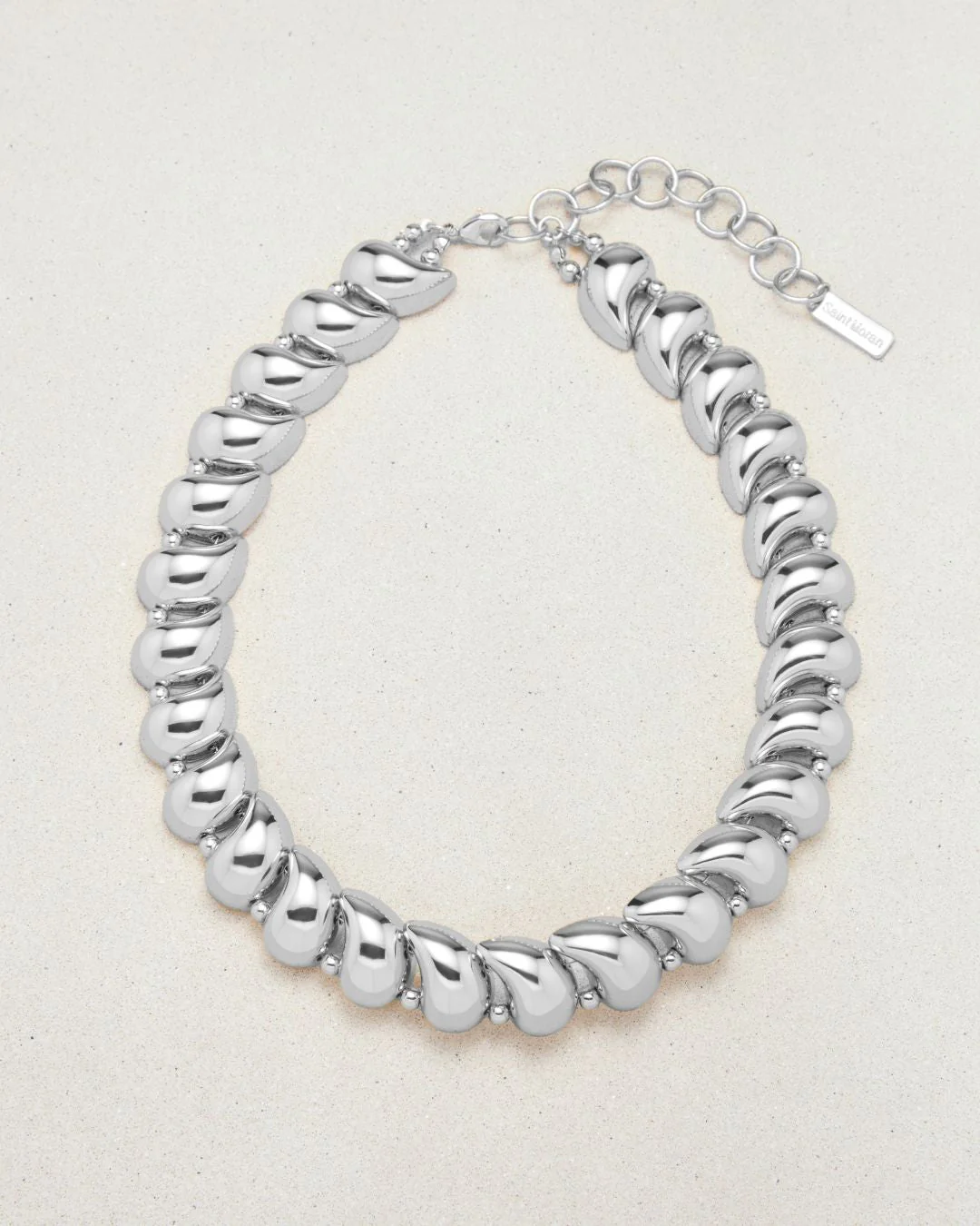 ZAHA NECKLACE SILVER