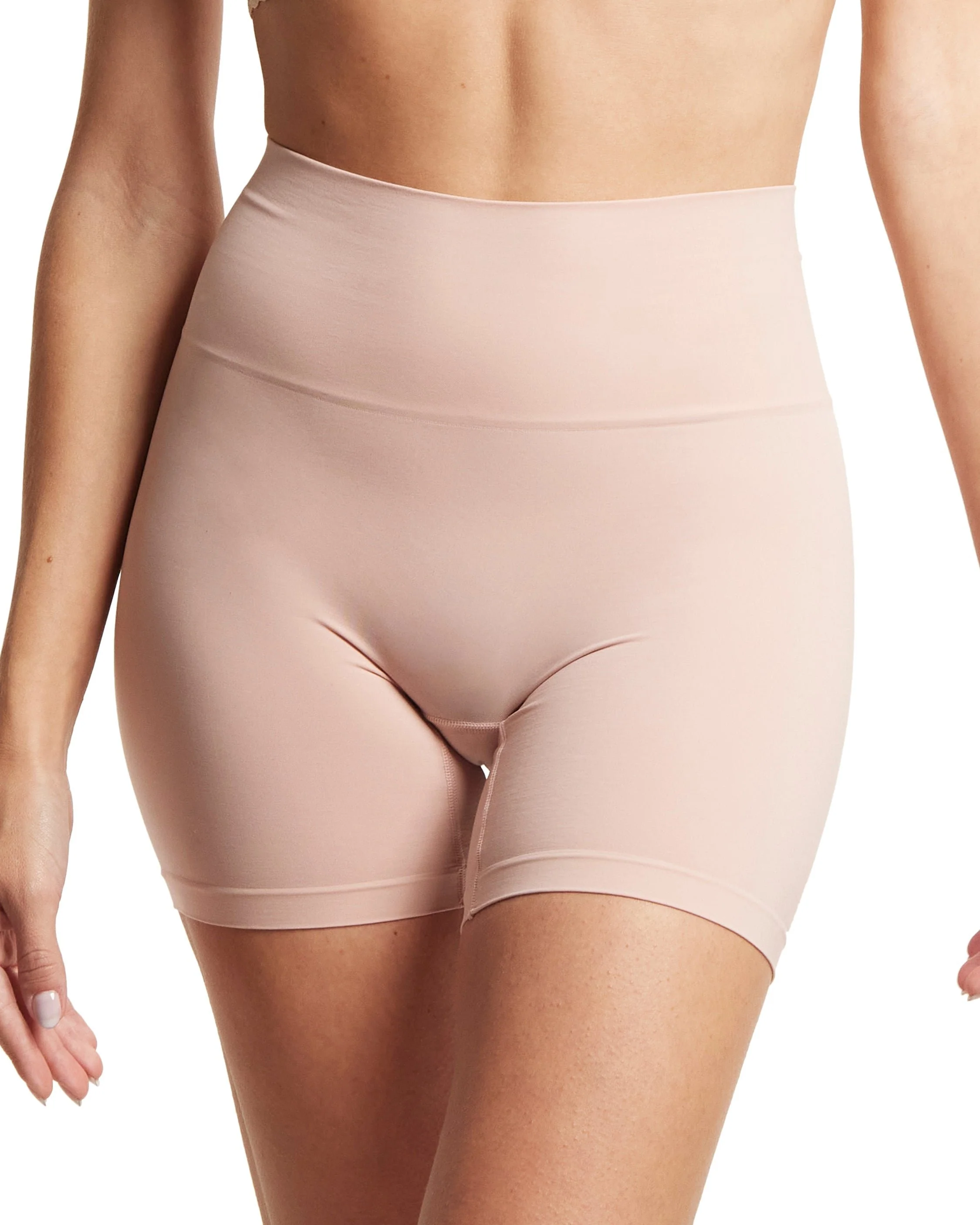 Body High Rise Bike Short Inner Peace Beige