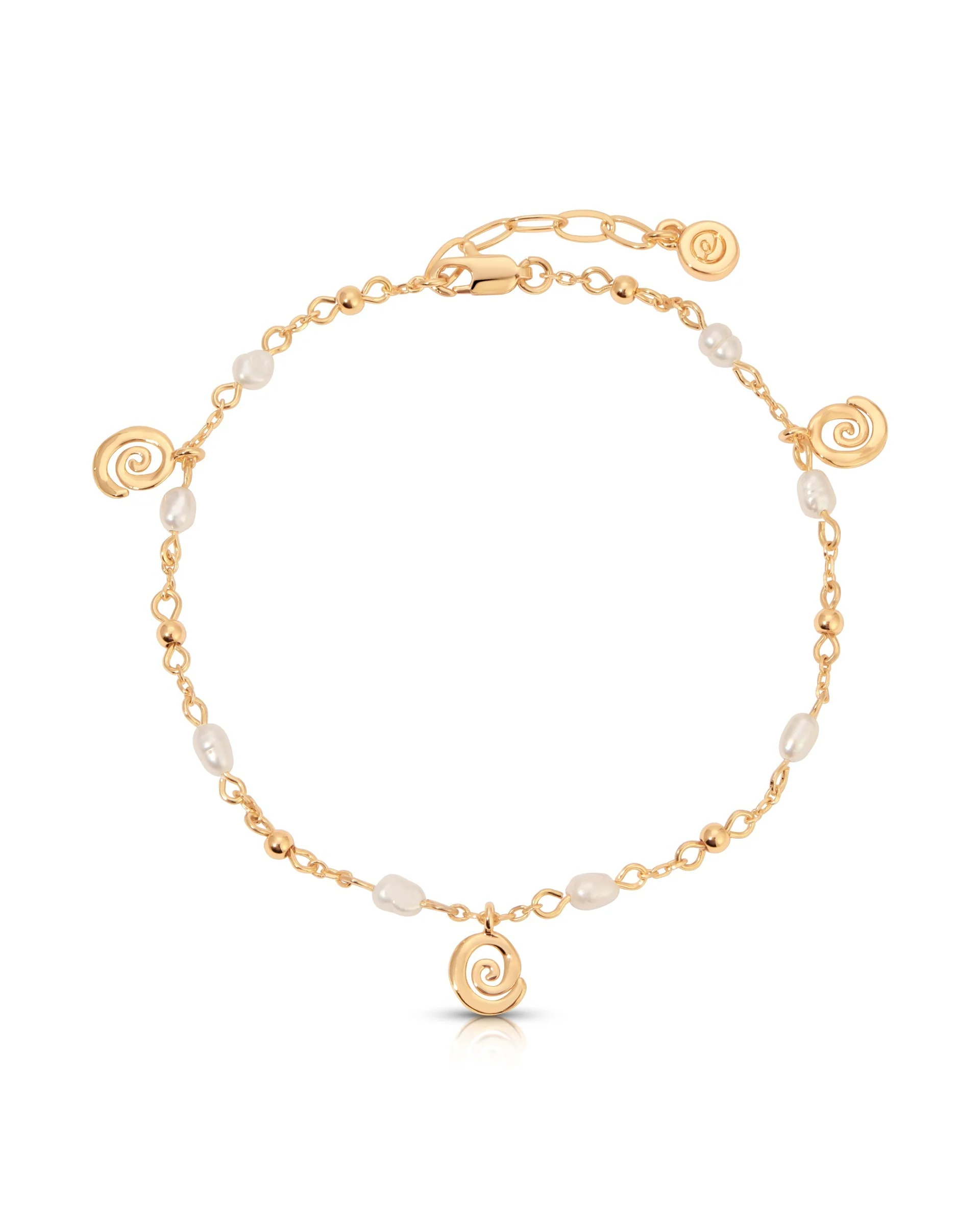 Aura Swirl Anklet
