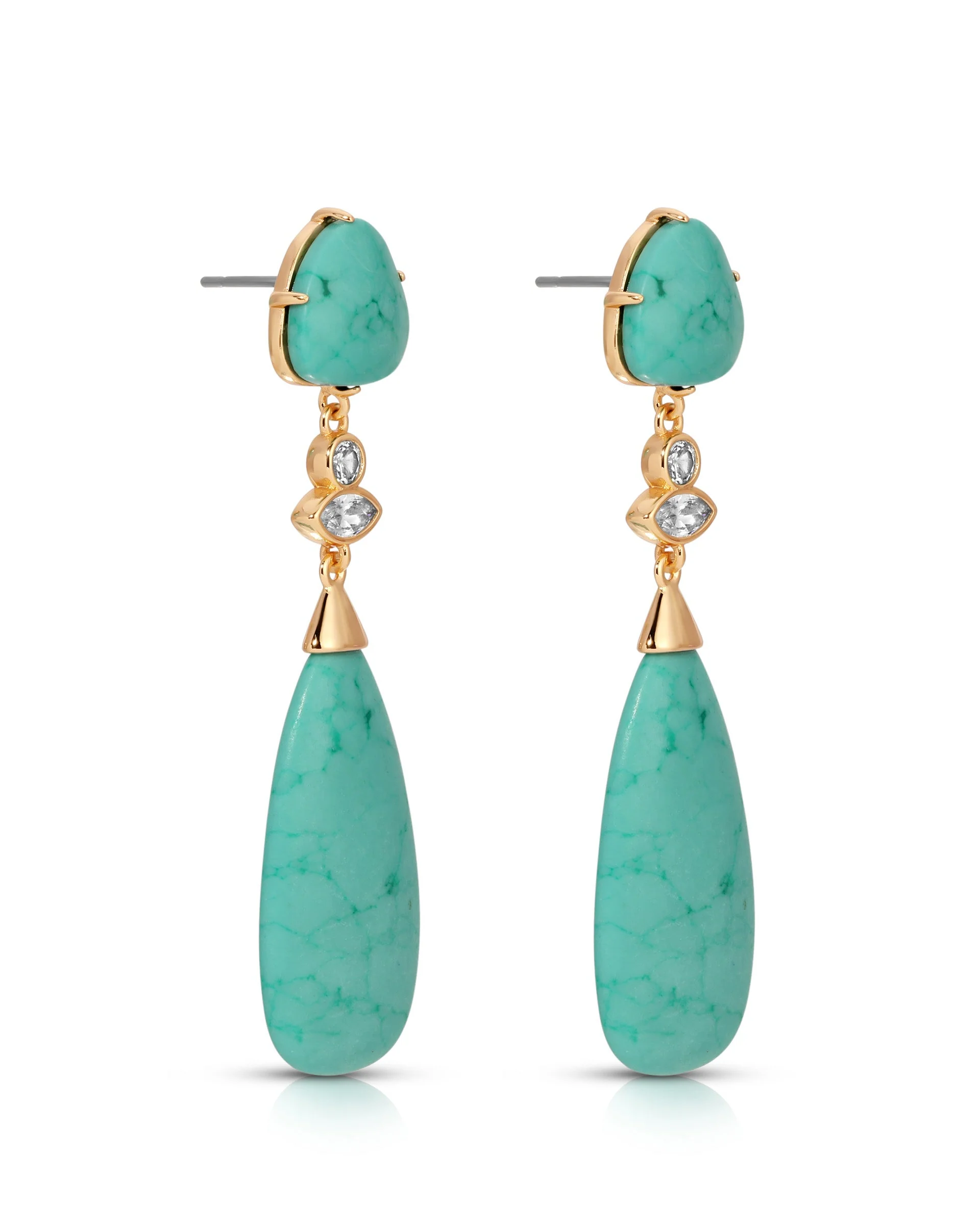 Turquoise Solstice Drop Earrings