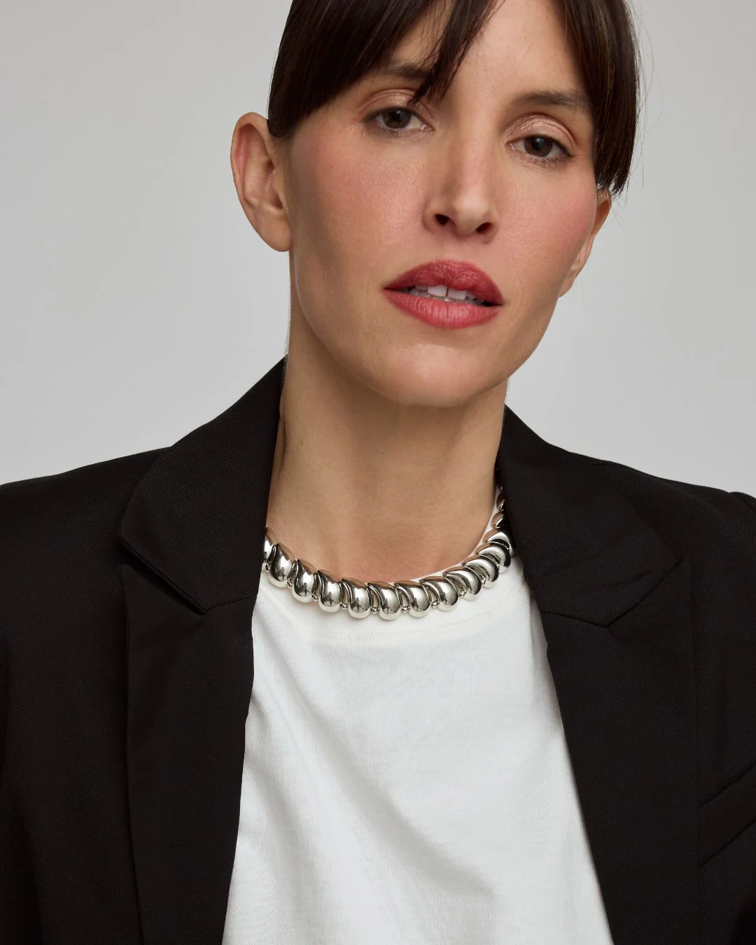 ZAHA NECKLACE SILVER