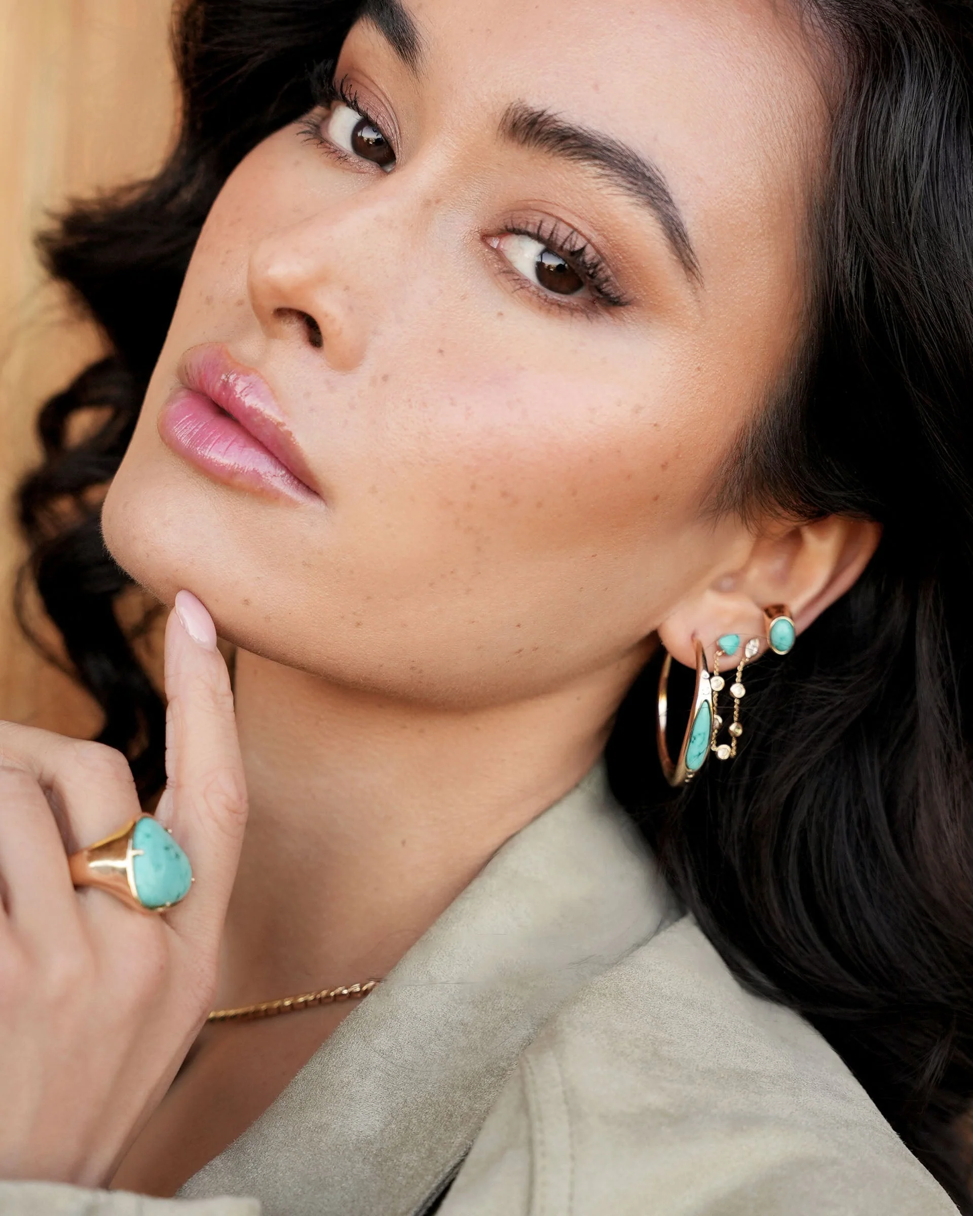 Turquoise Solstice Ear Cuff