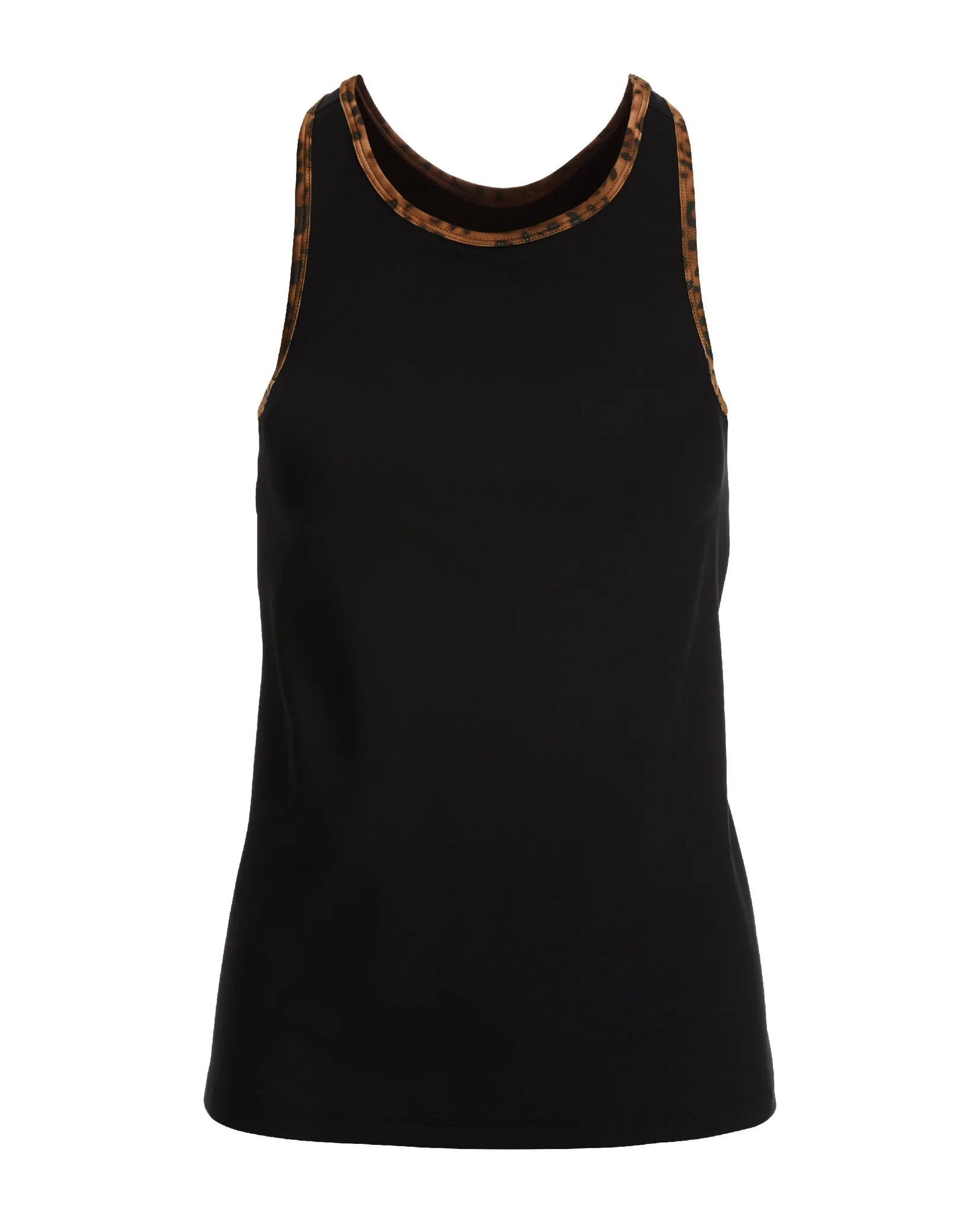 B Active Animal Trim Tank Top Black Multi