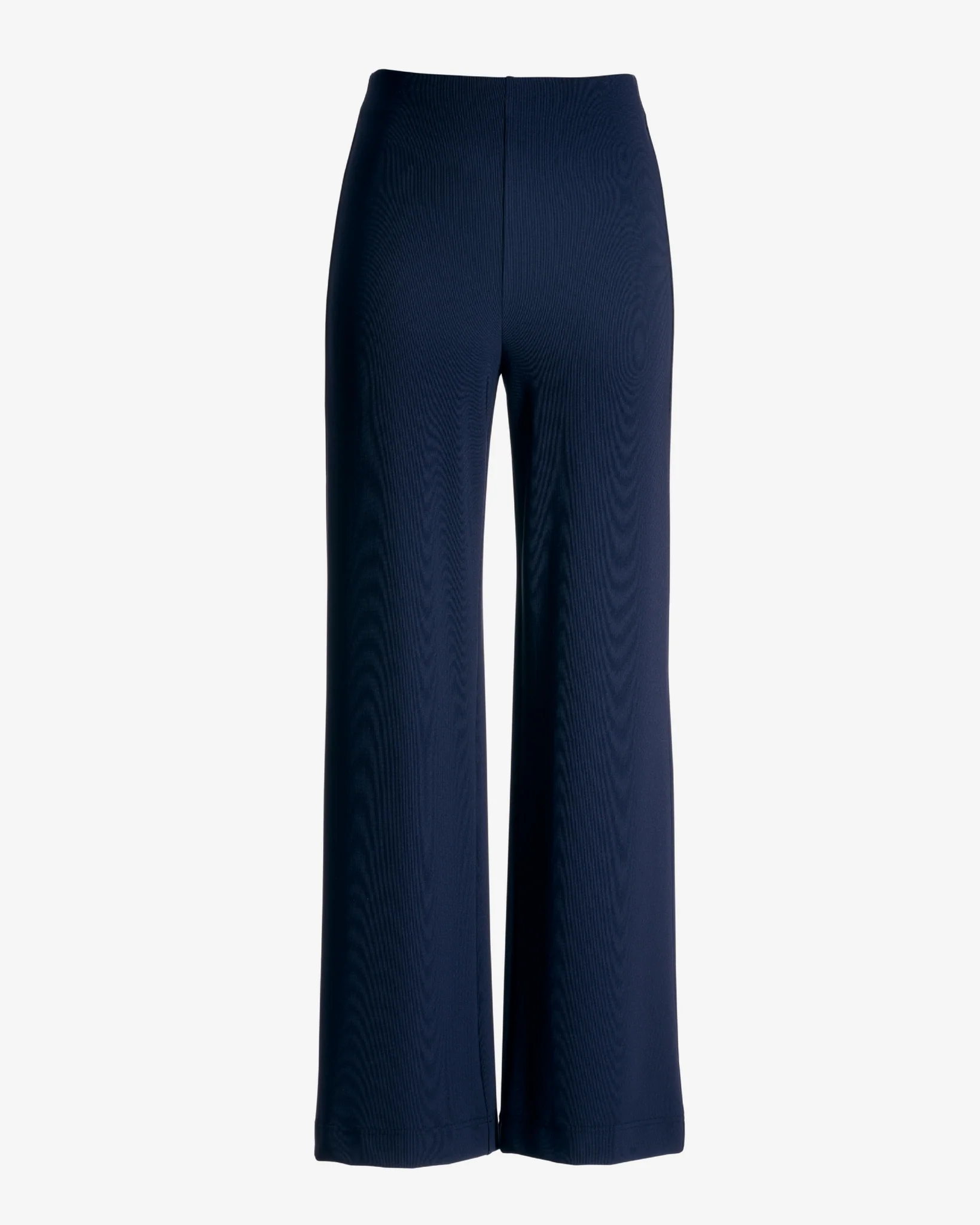 Beyond Travel High Rise Palazzo Pant Maritime Navy