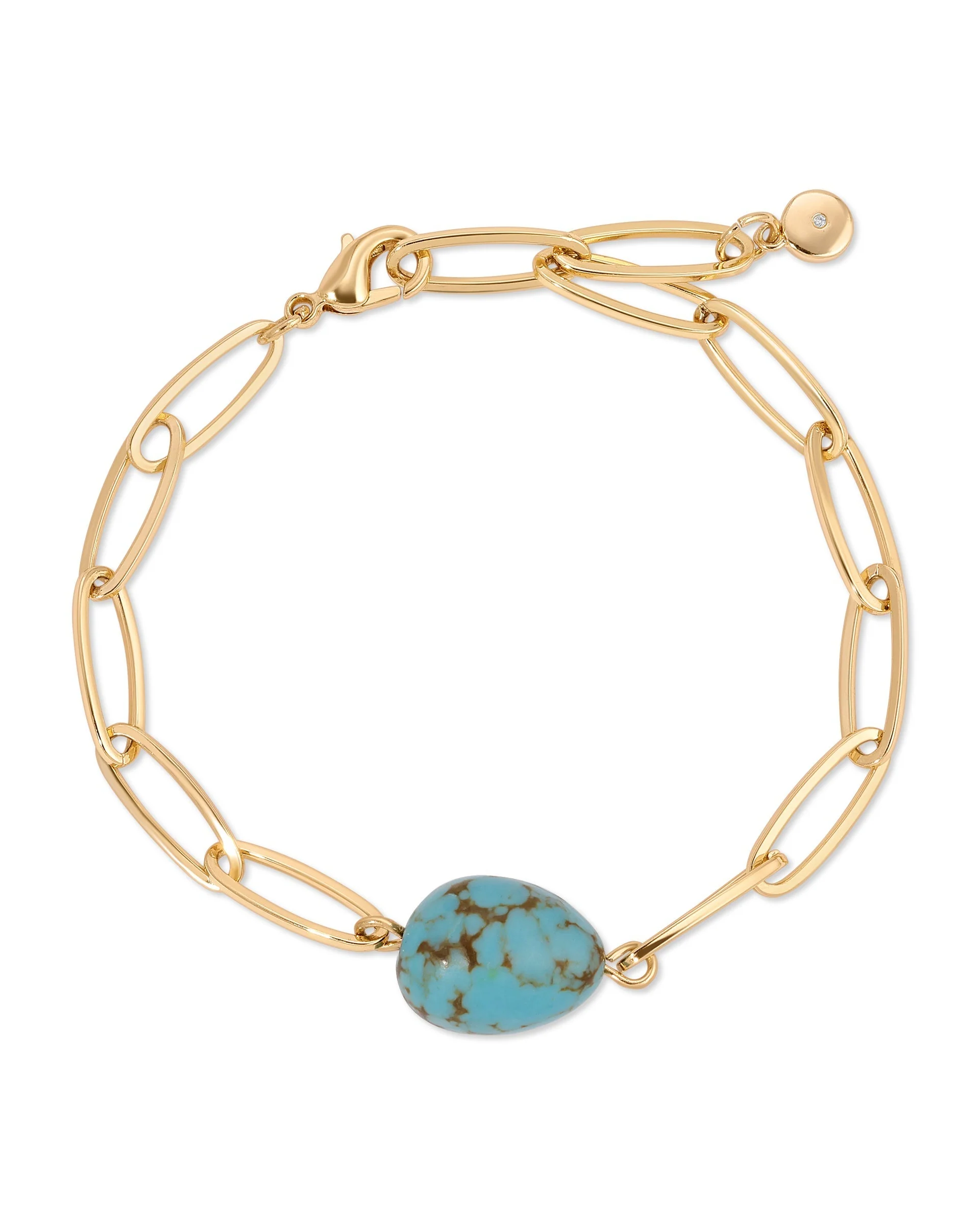 Turquoise Nugget Bracelet Set