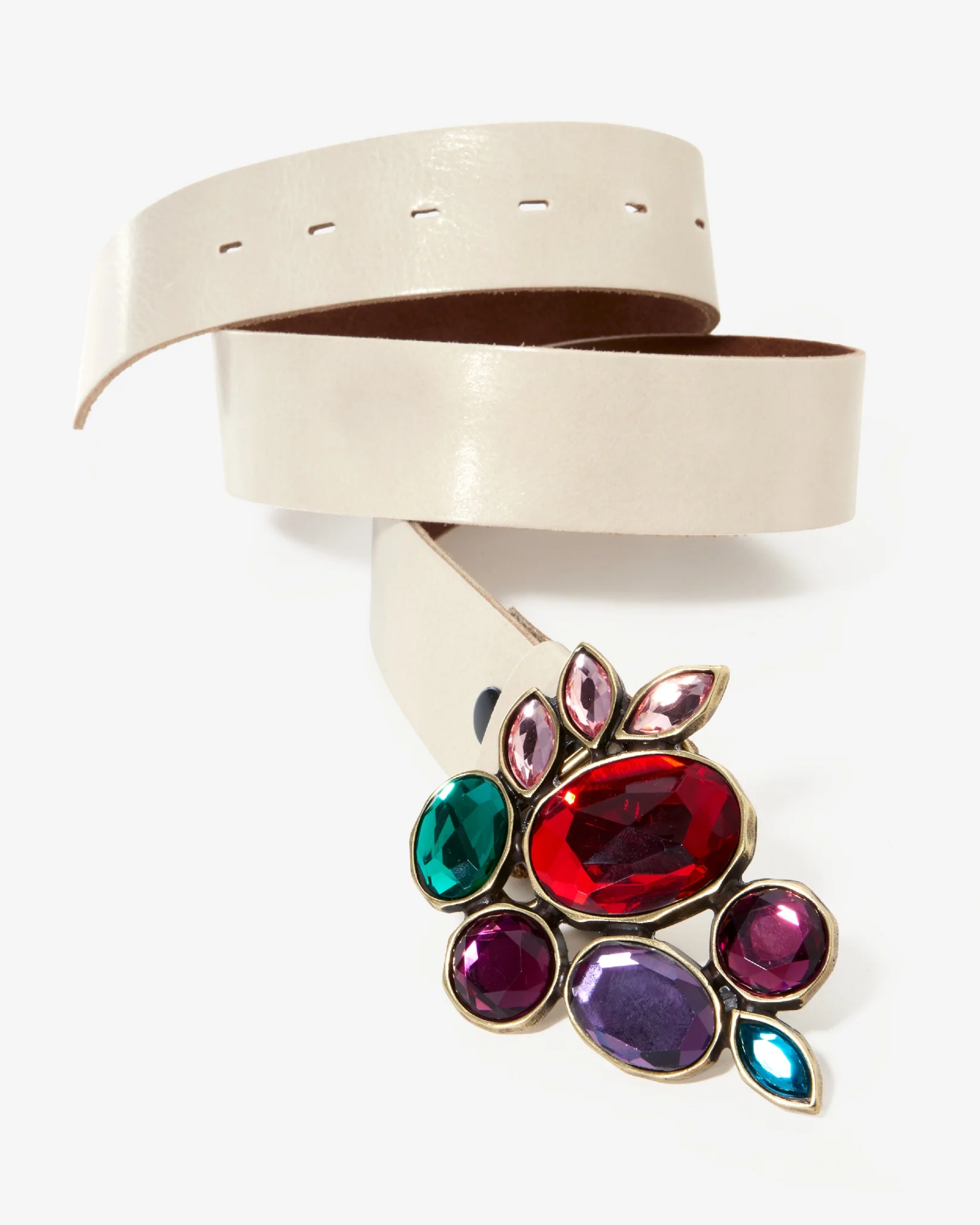 Bright Stones Buckle Belt Multi