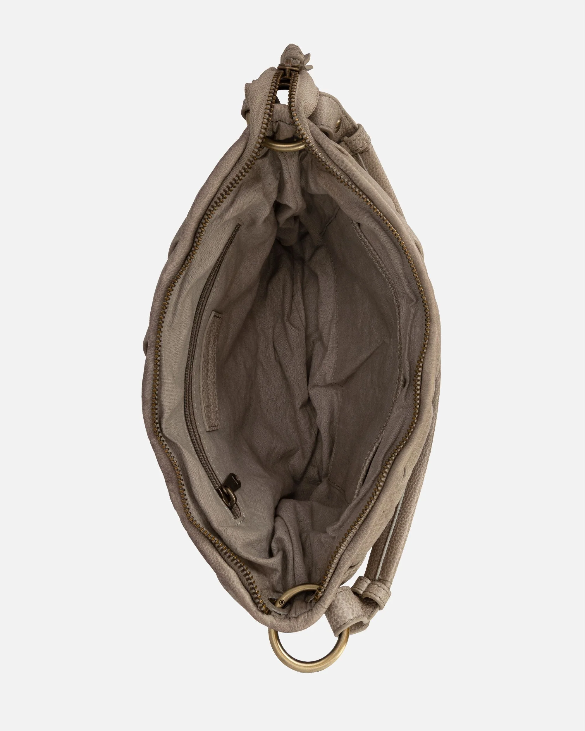 Wang | Woven Leather Shoulder Bag