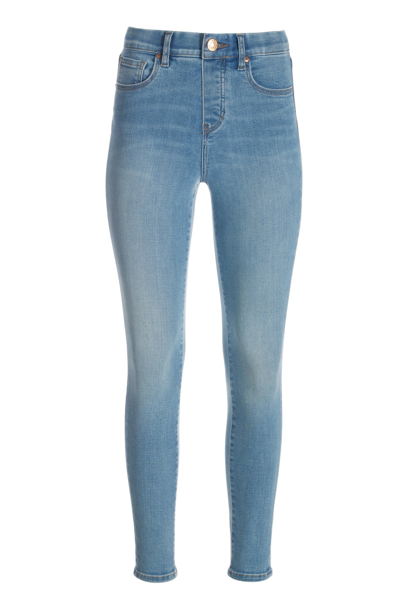Valentina Pull On Jeans Light Med Wash