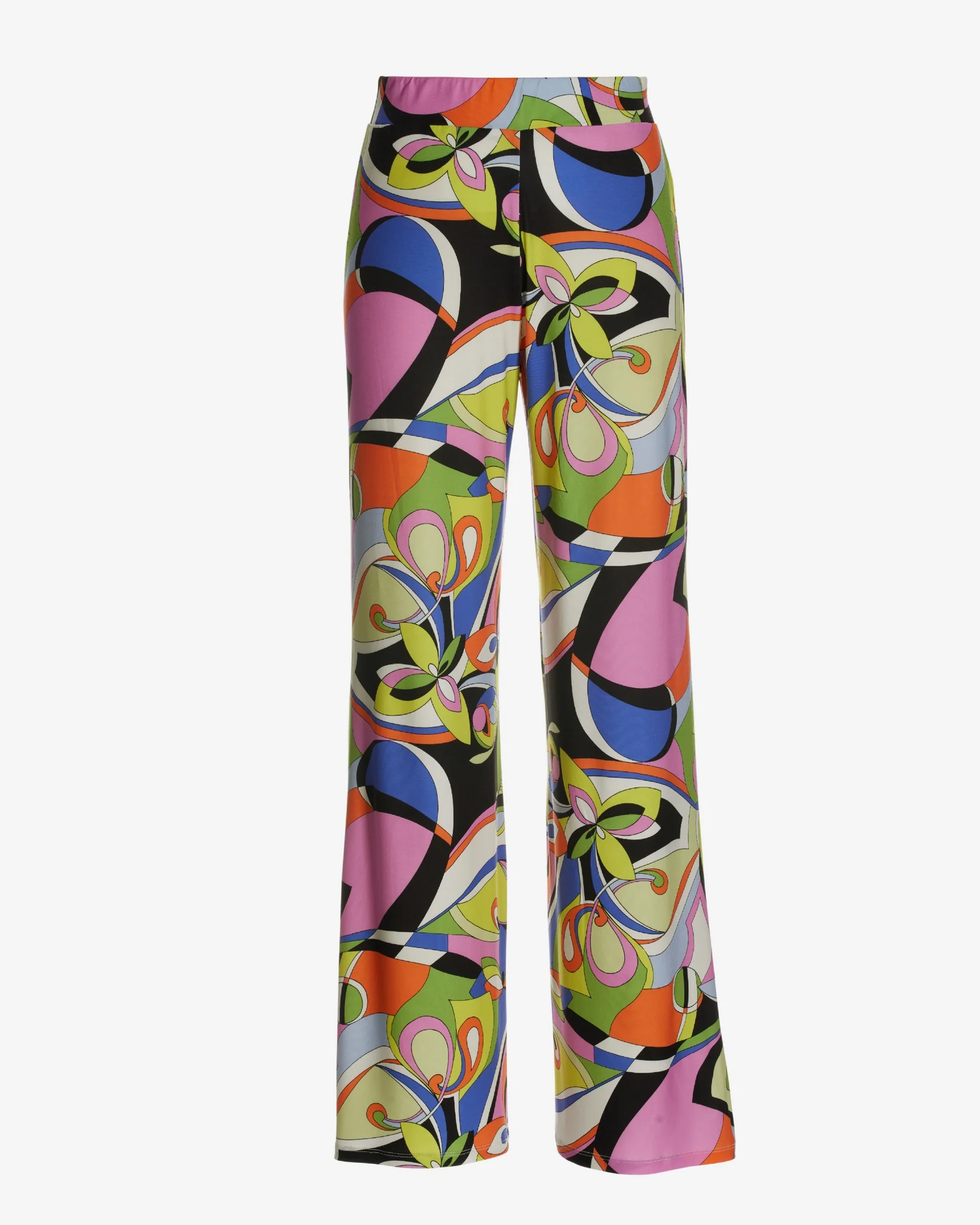 Alexandra Abstract Print Palazzo Pant Multi