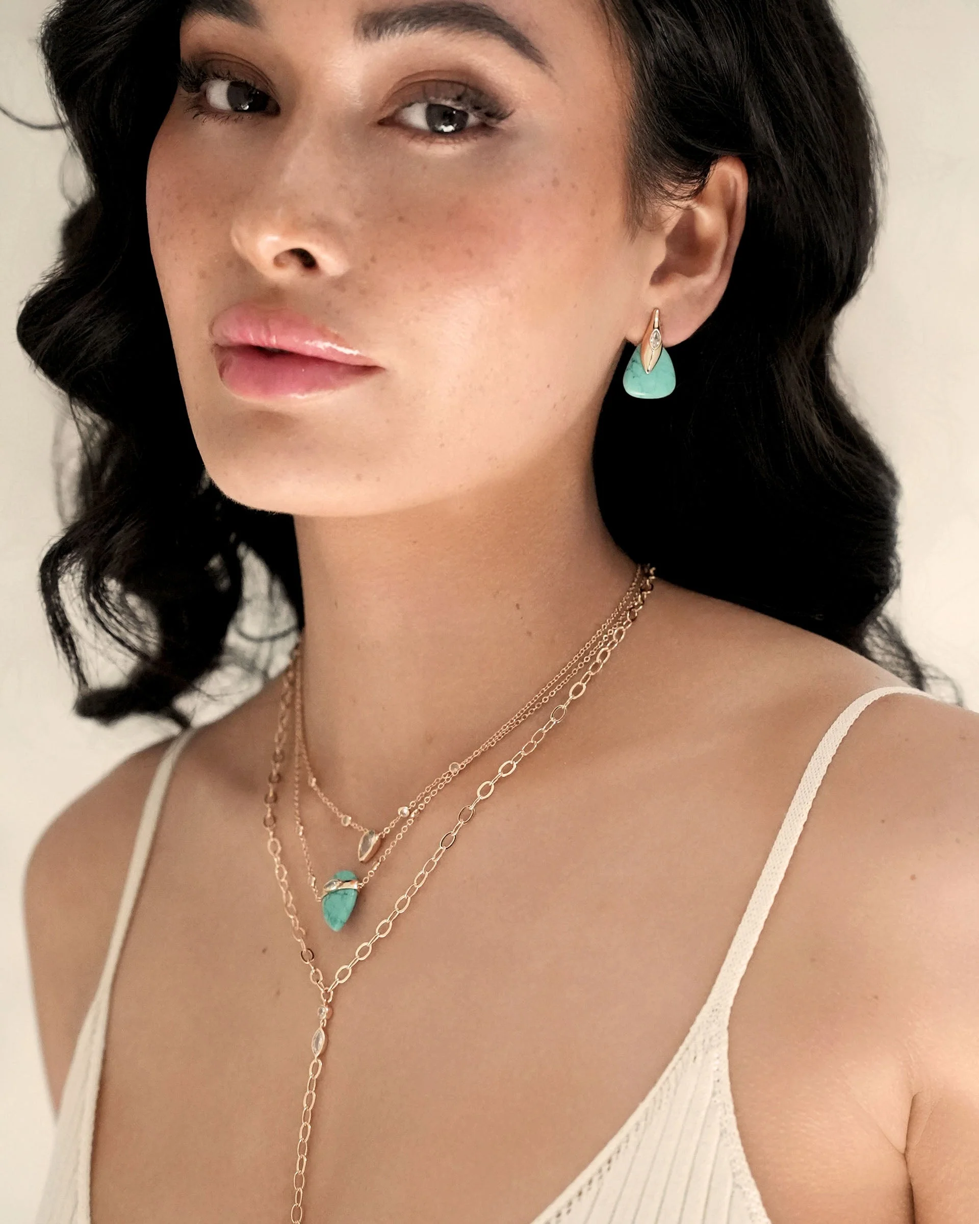 Turquoise Solstice Layered Necklace