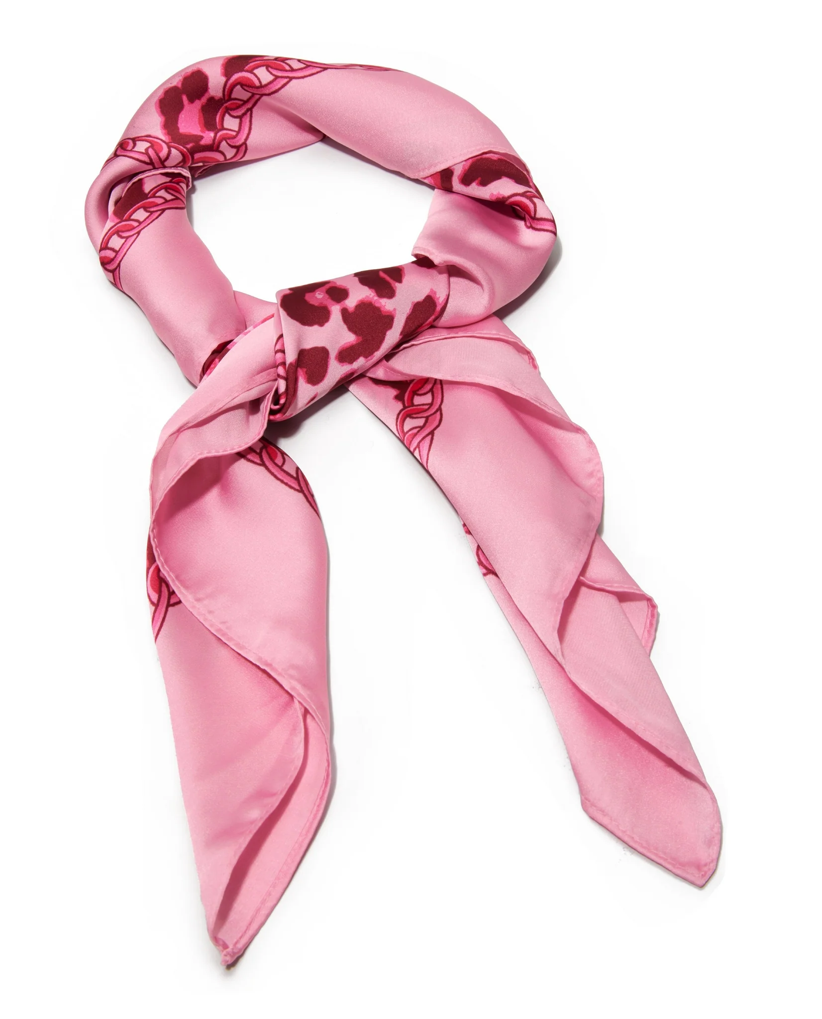 Cheetah Scarf Pink Multi