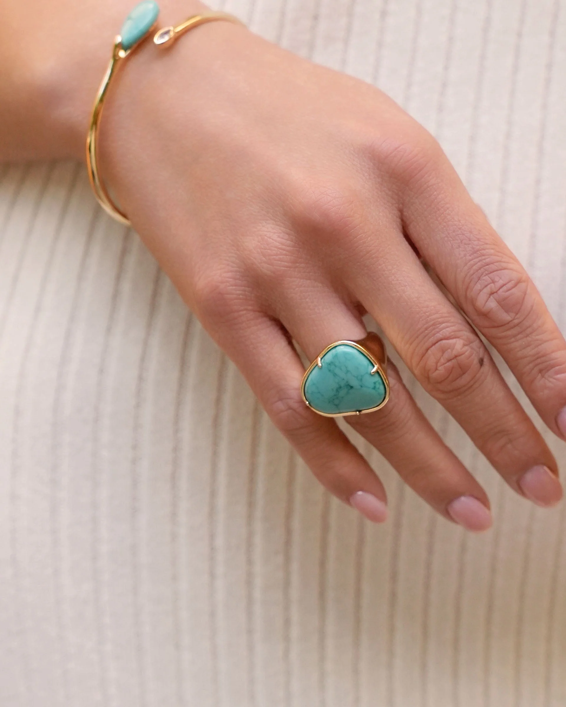 Turquoise Solstice Ring