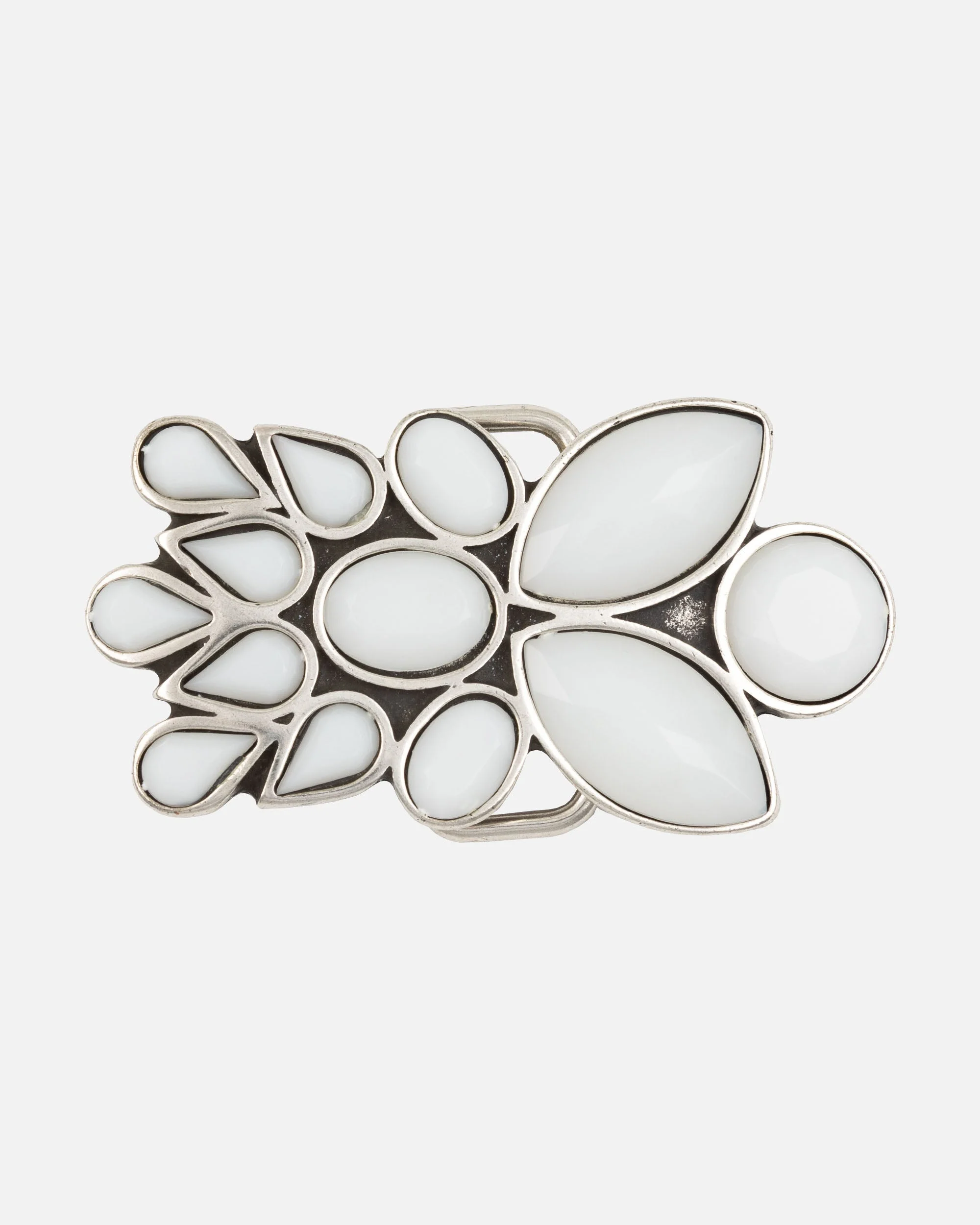 Bari | Belt Buckle Shiny Silver