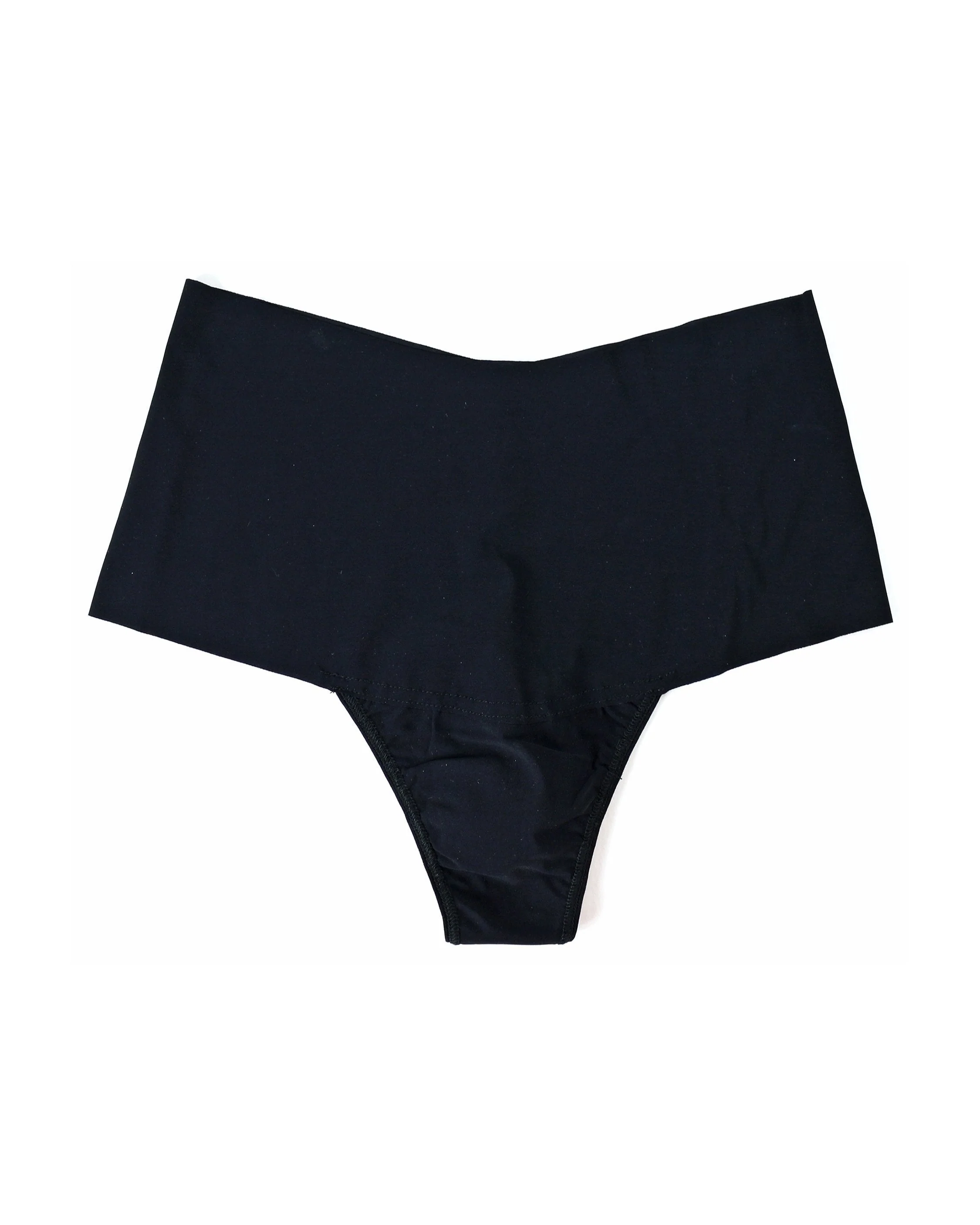 BreatheSoft High Rise Thong Black