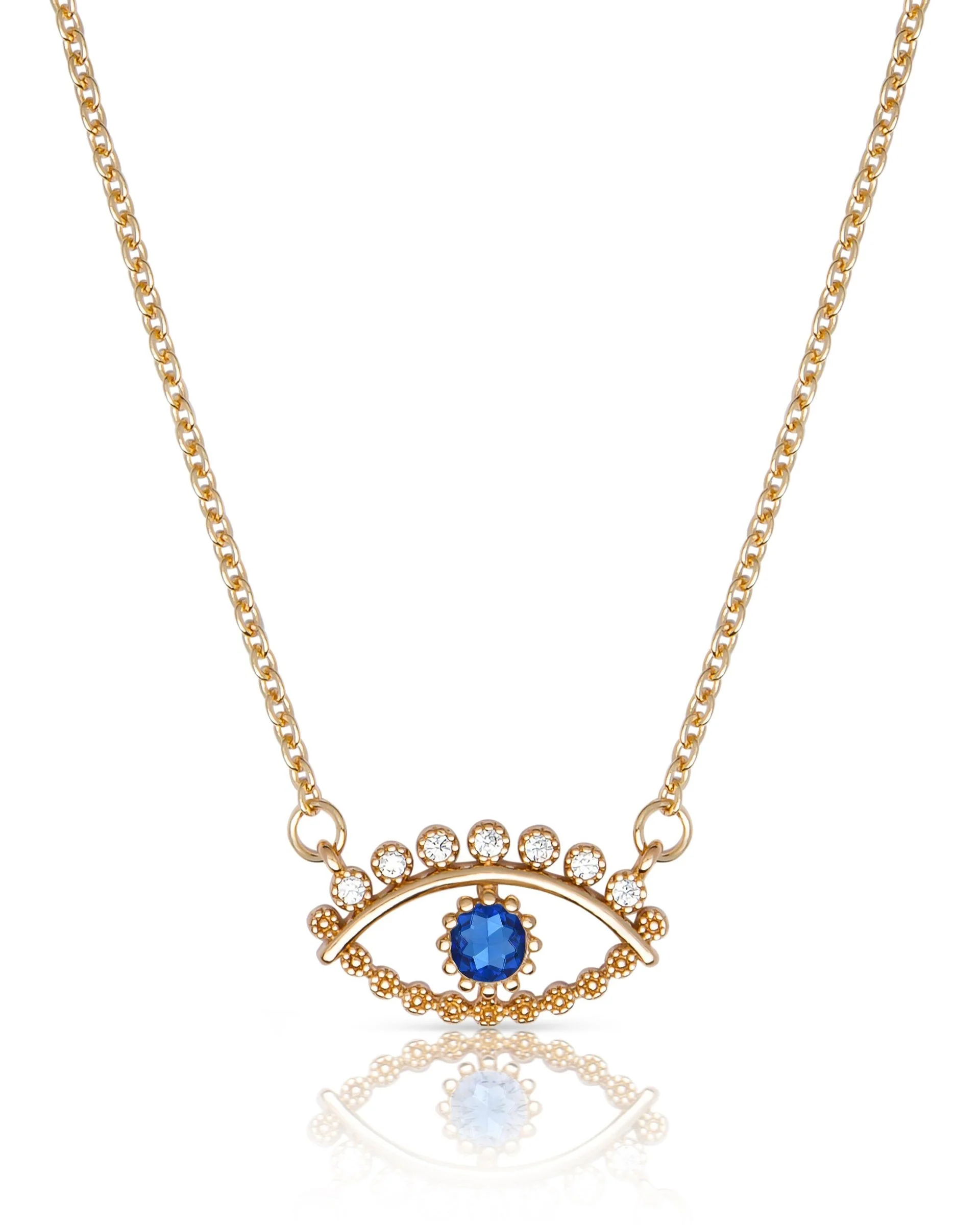 All Knowing Eye Crystal Necklace