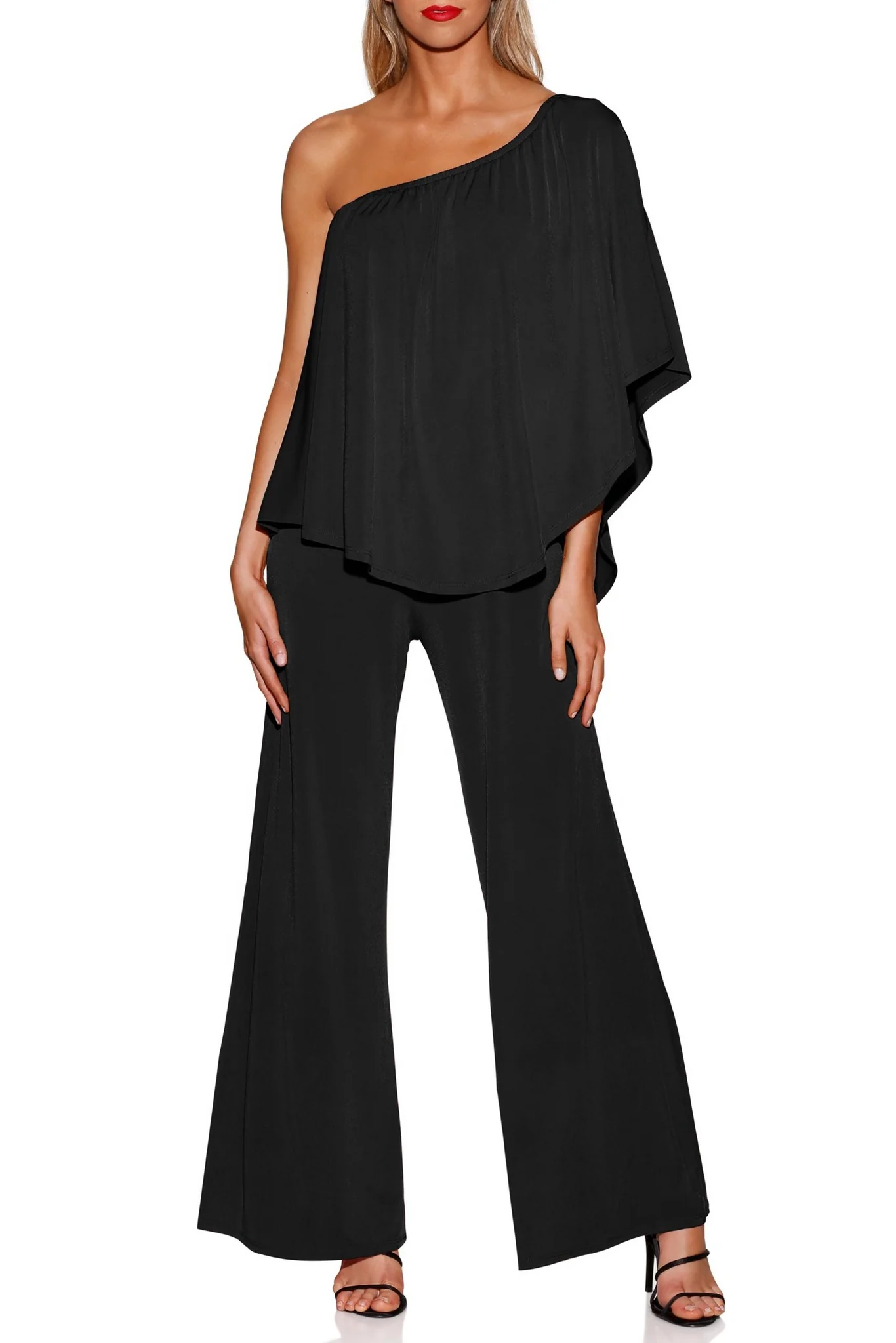 Triple Threat Jumpsuit Black