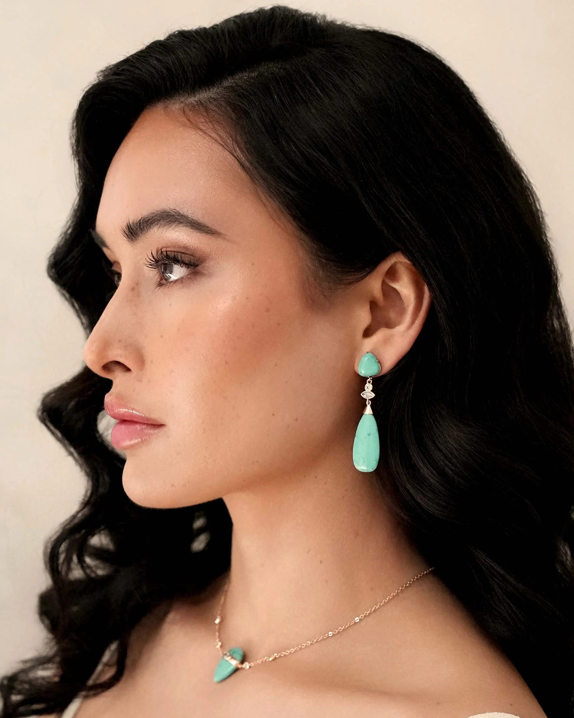 Turquoise Solstice Drop Earrings