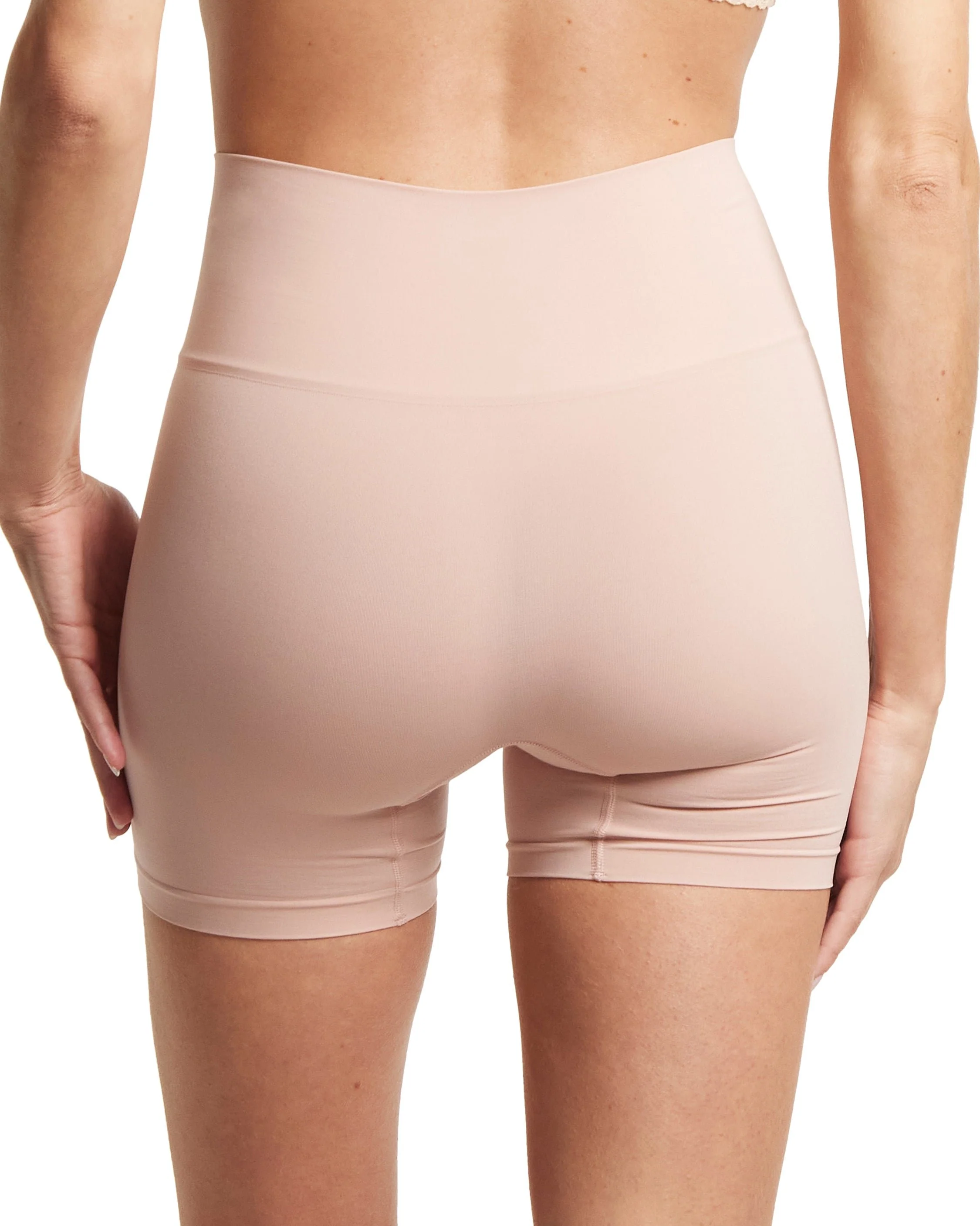 Body High Rise Bike Short Inner Peace Beige