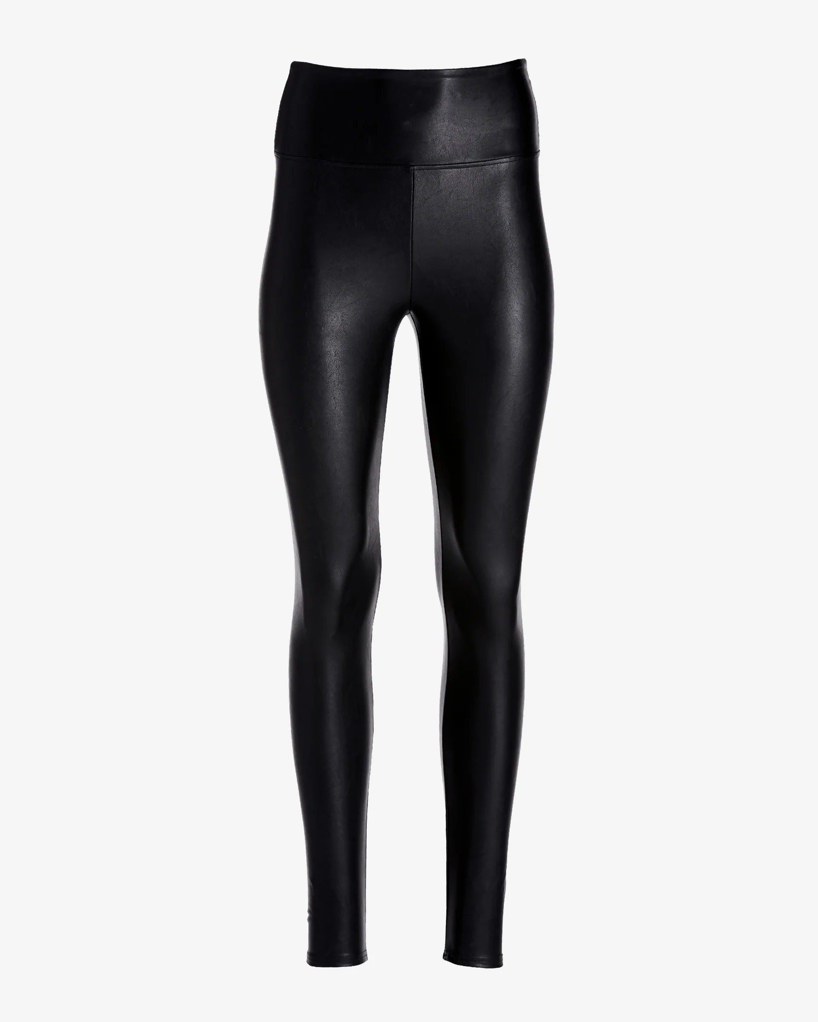 Aspen Faux Leather Pull On Legging Black