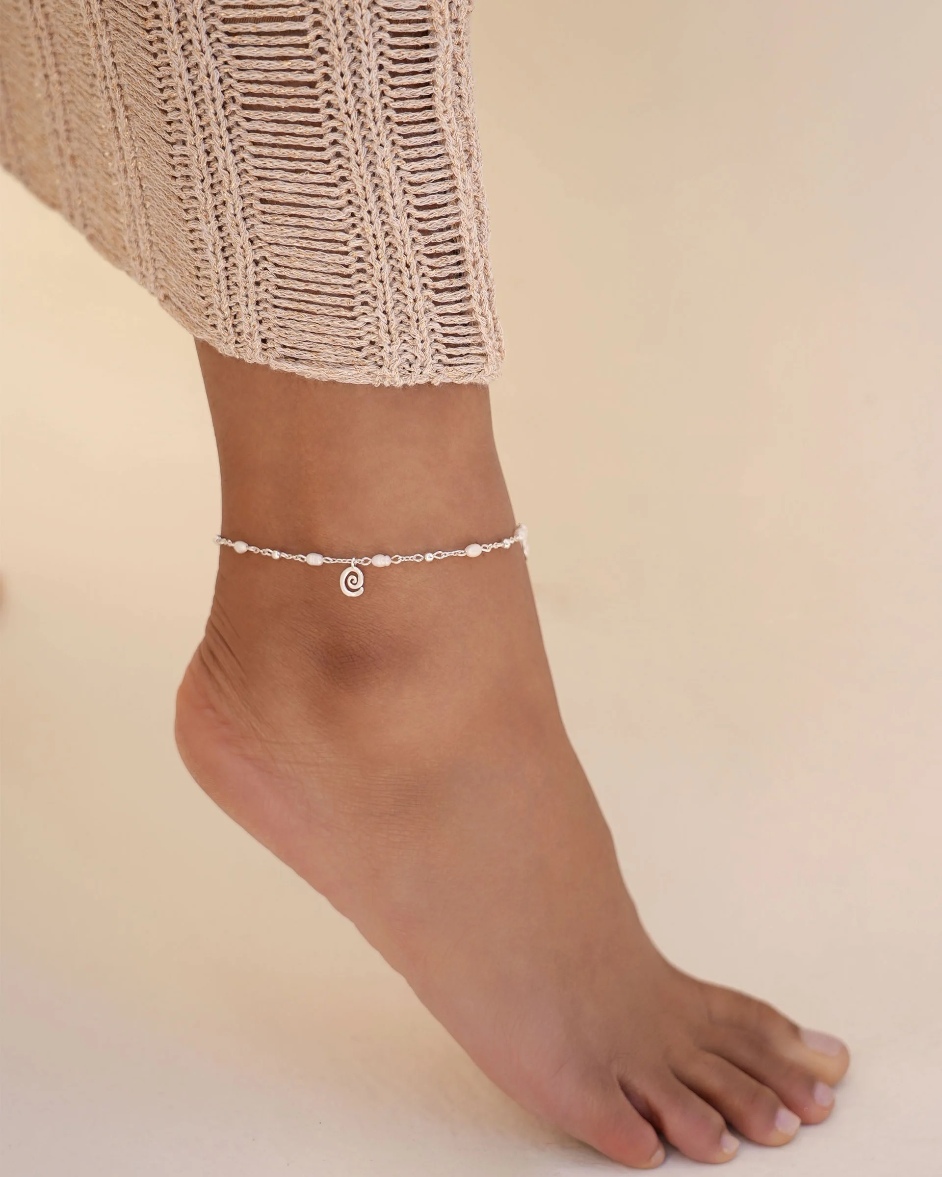 Aura Swirl Anklet