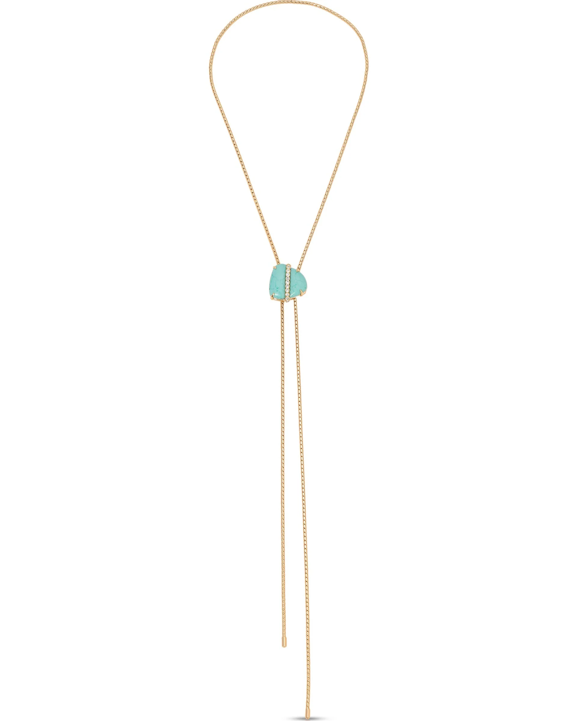 Turquoise Solstice Bolo Necklace