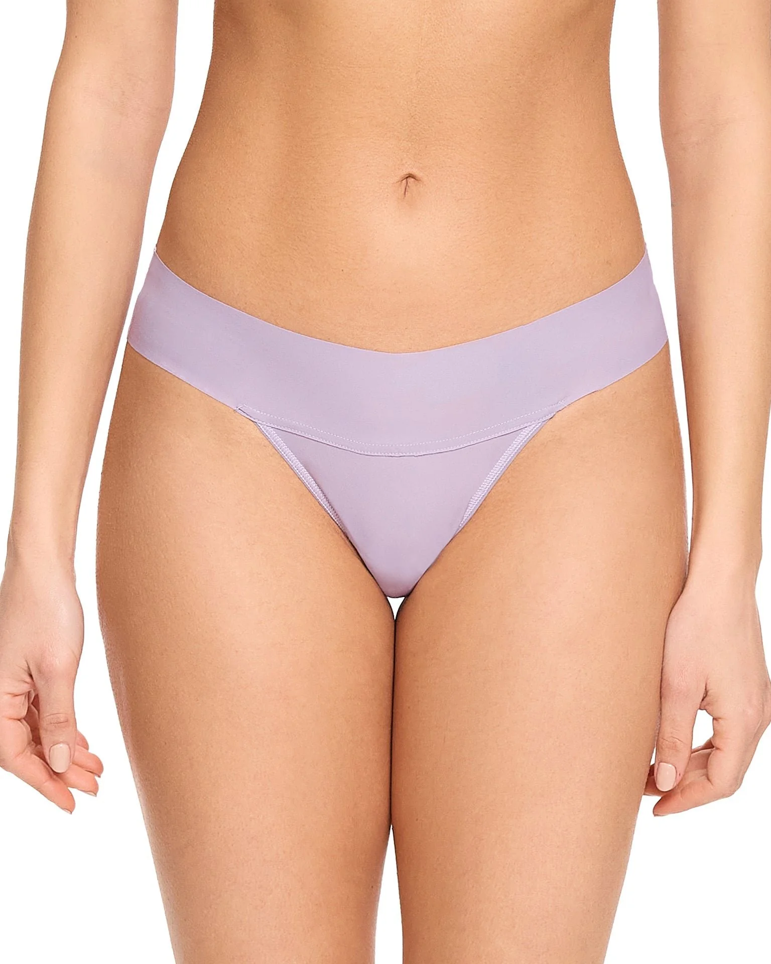 Breathesoft Natural Rise Thong Aromatherapy Purple