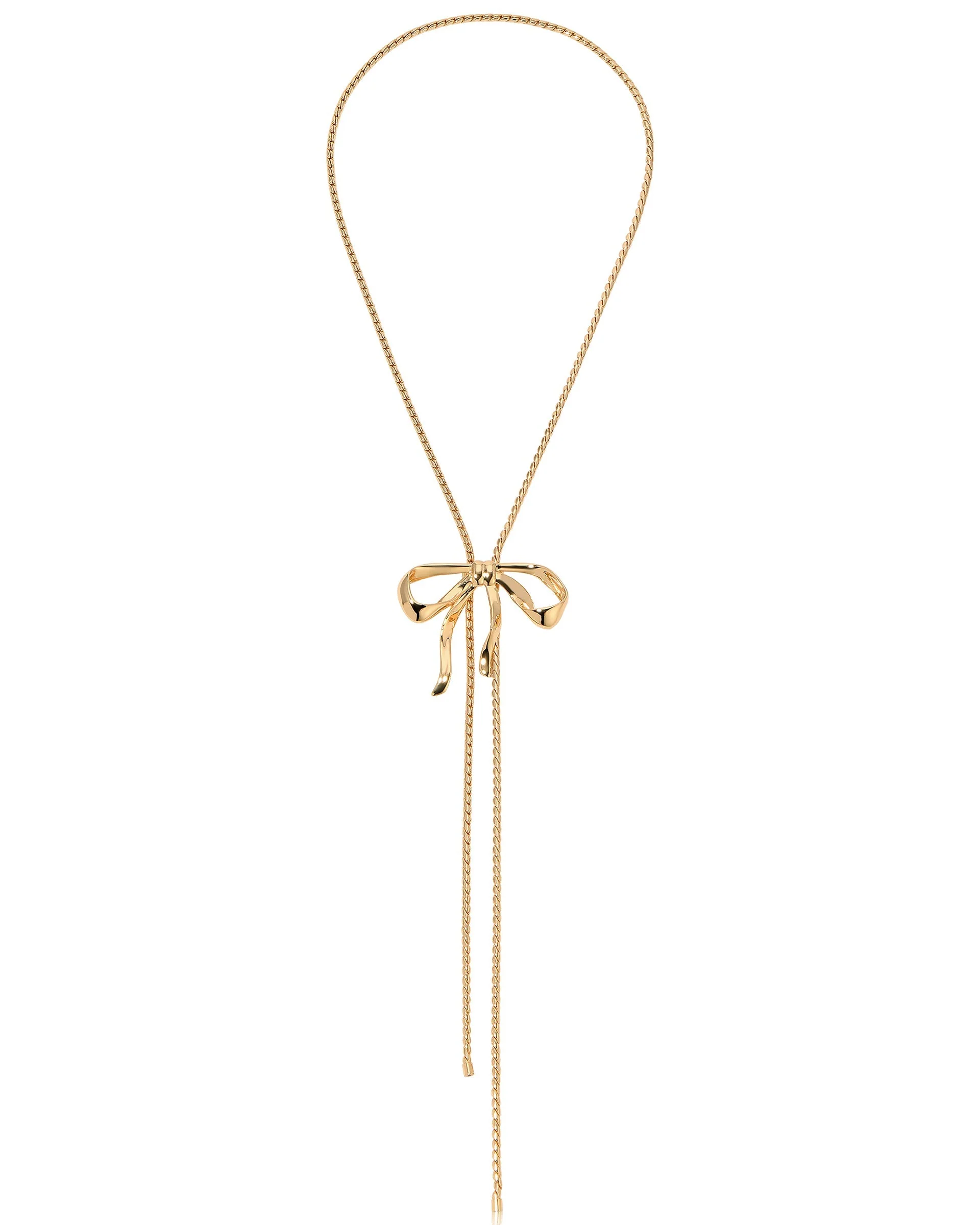 Bow Organica Bolo Necklace