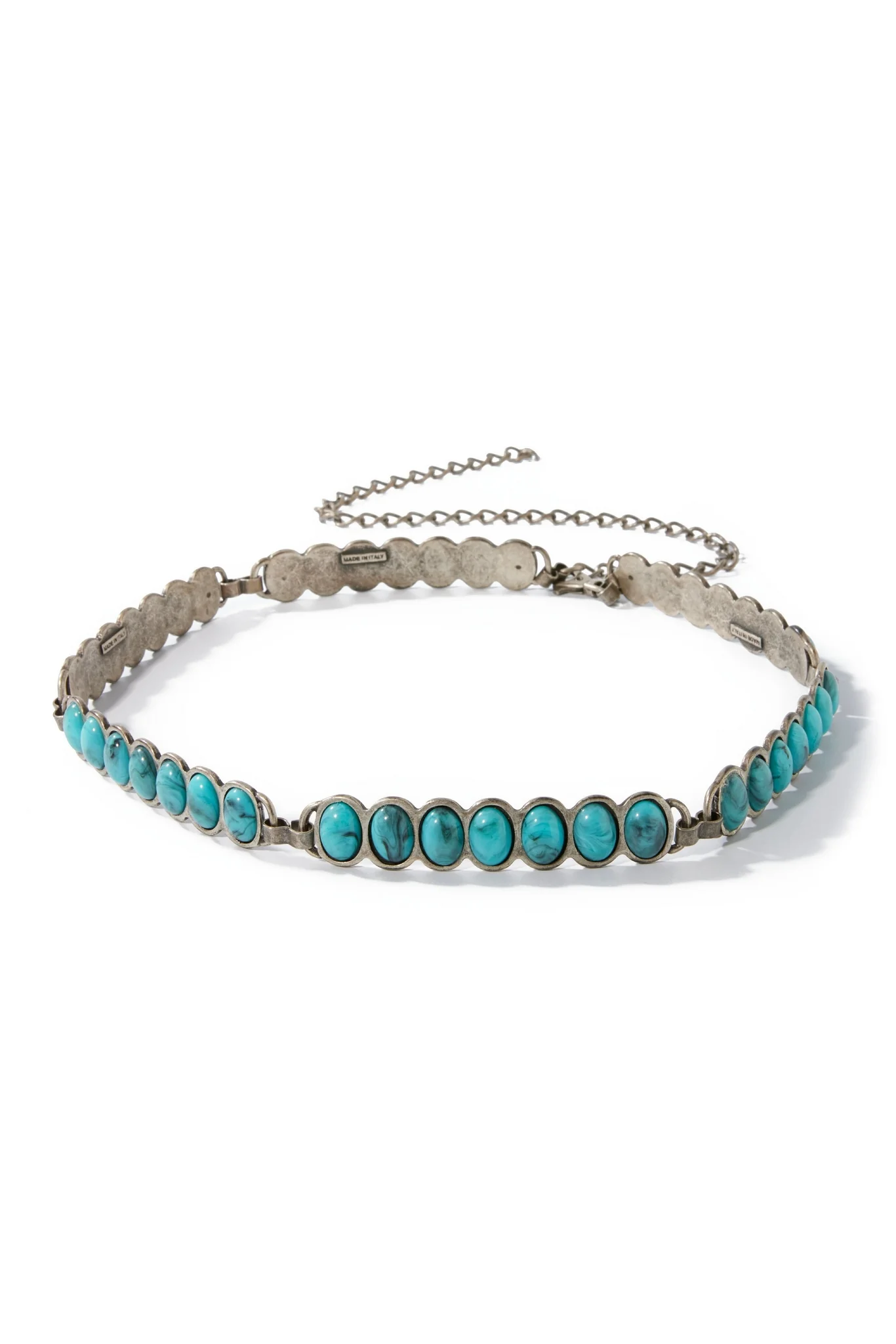 Turquoise Hip Belt Blue/Silver