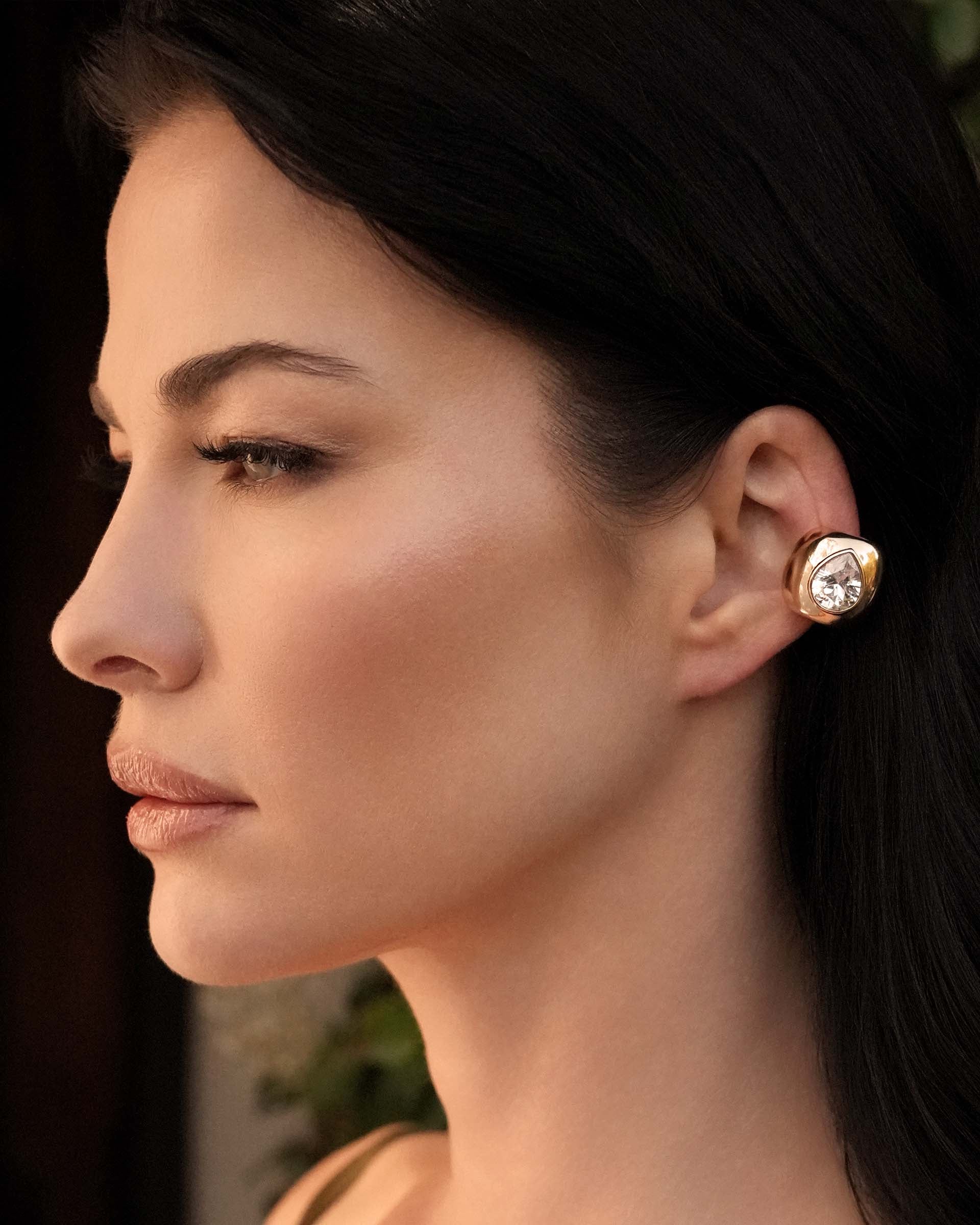 Bold Crystal Ear Cuff