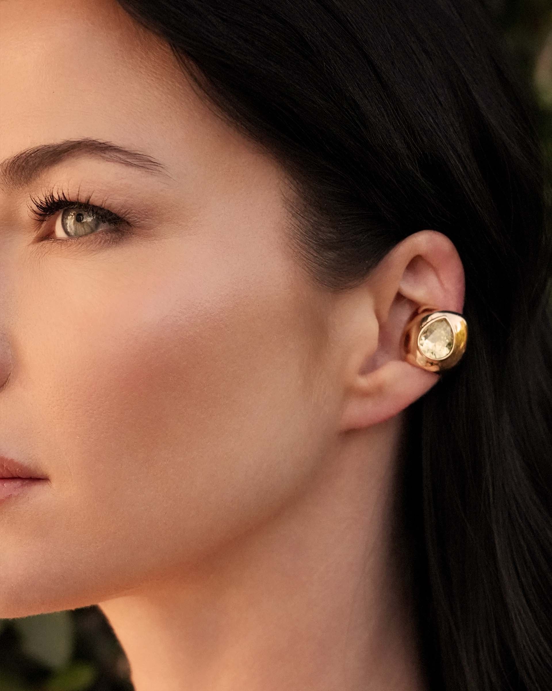 Bold Crystal Ear Cuff