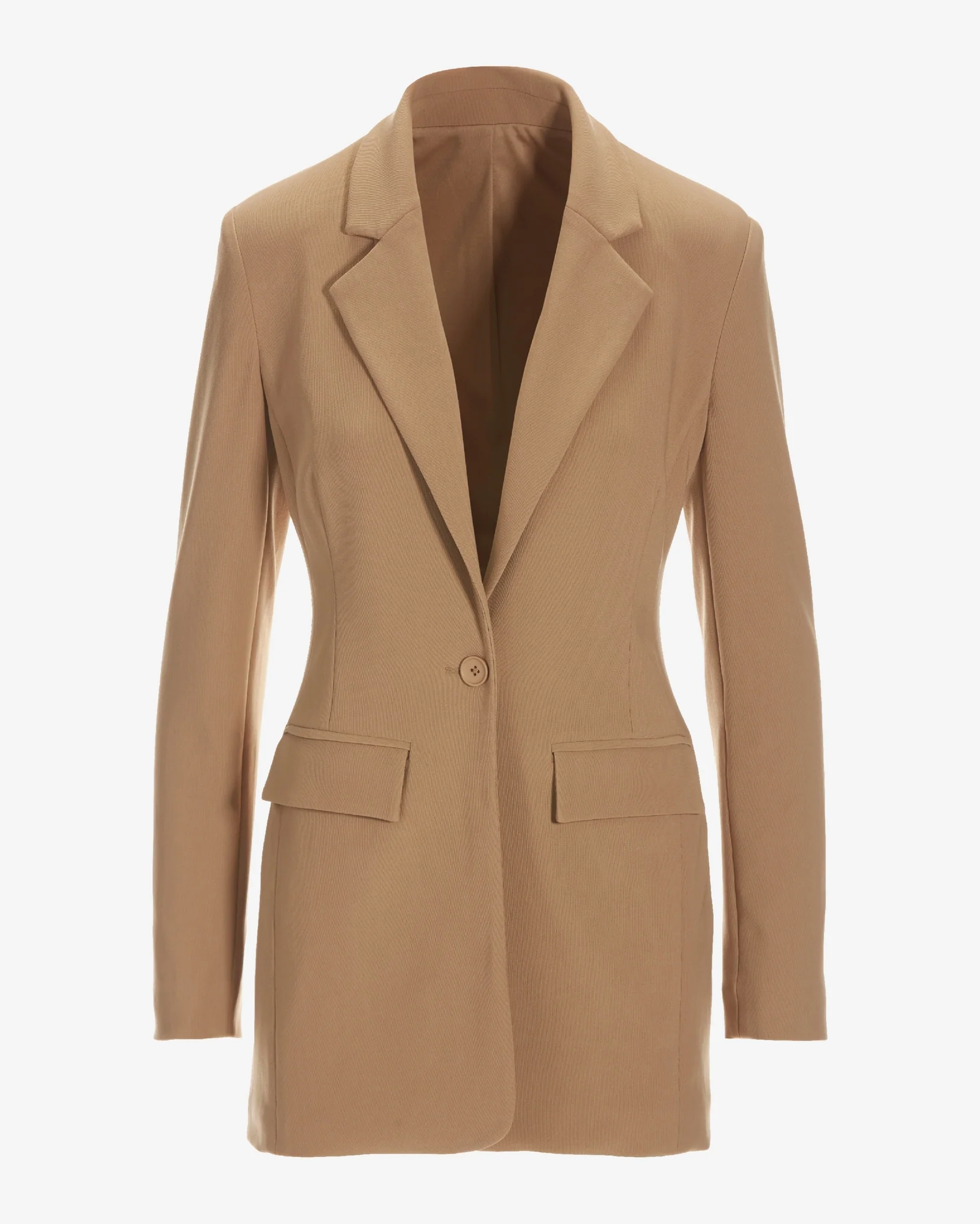Beyond Travel Classic Boyfriend Blazer Camel