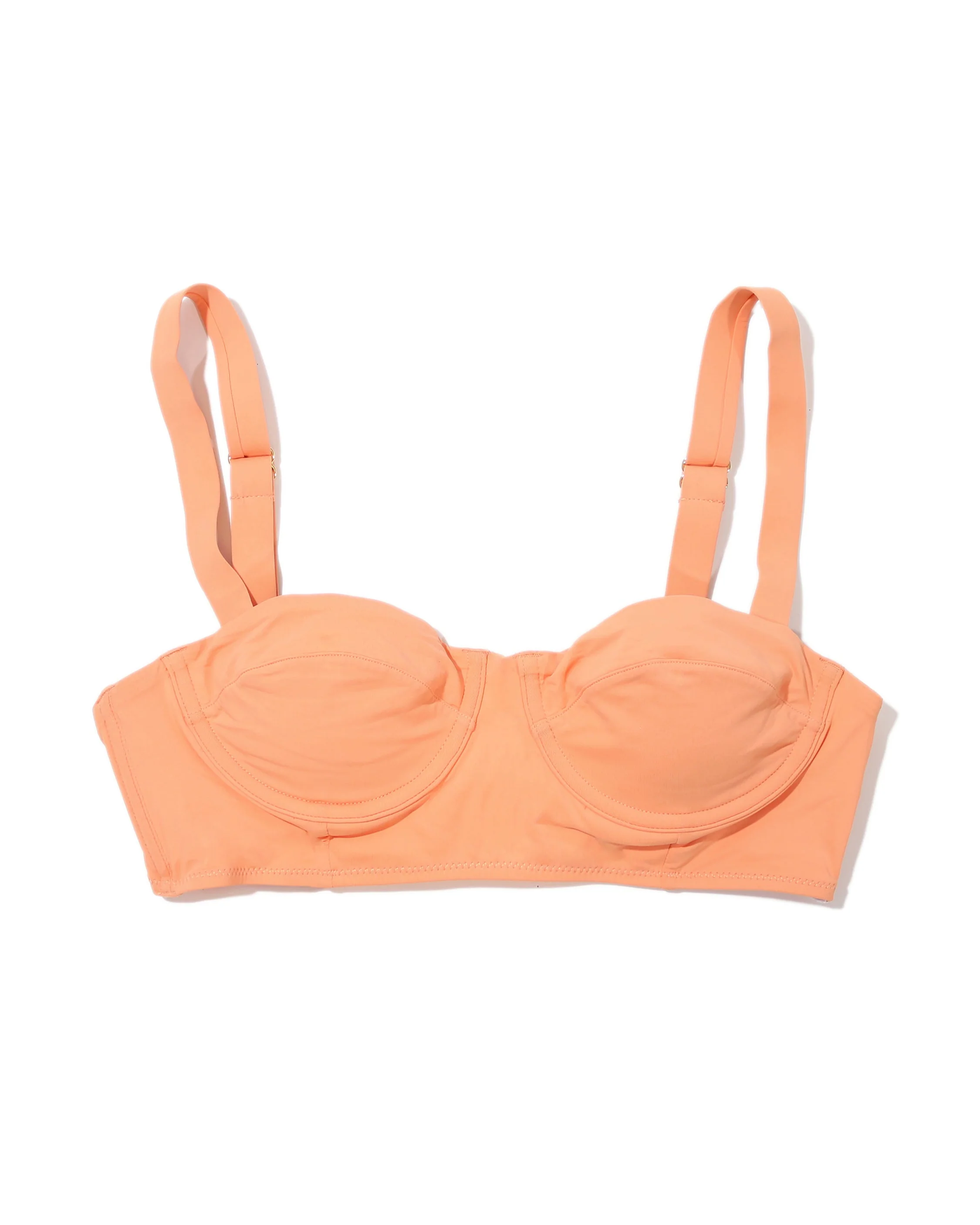 Balconette Bikini Swimsuit Top Florence Orange