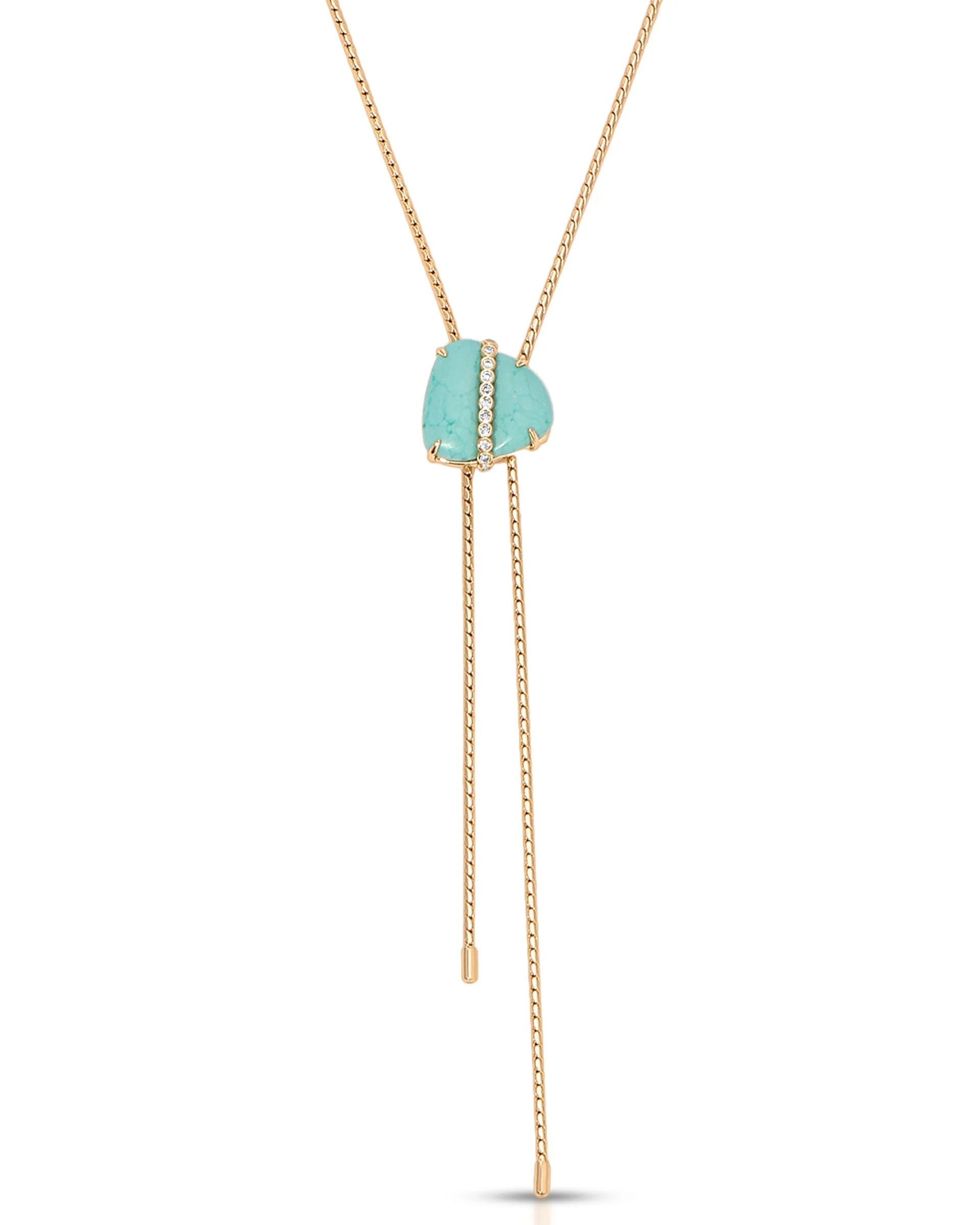 Turquoise Solstice Bolo Necklace