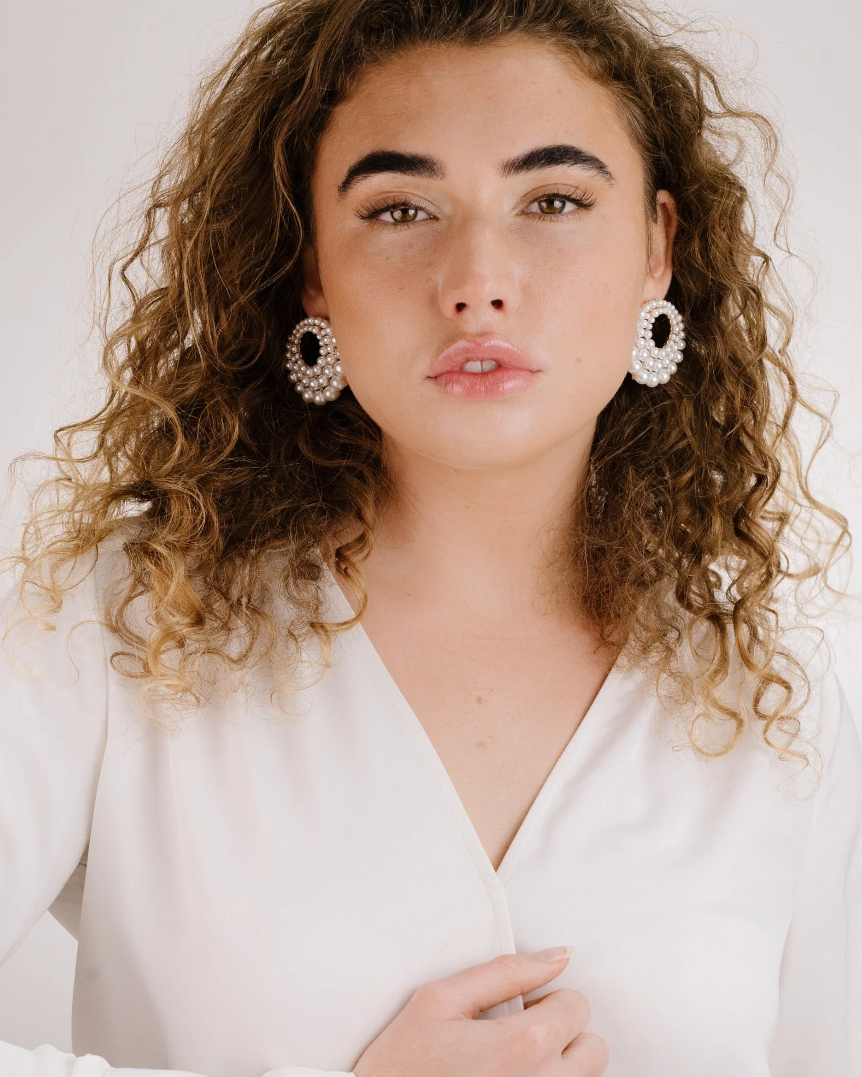 Blushing Pearl Earrings