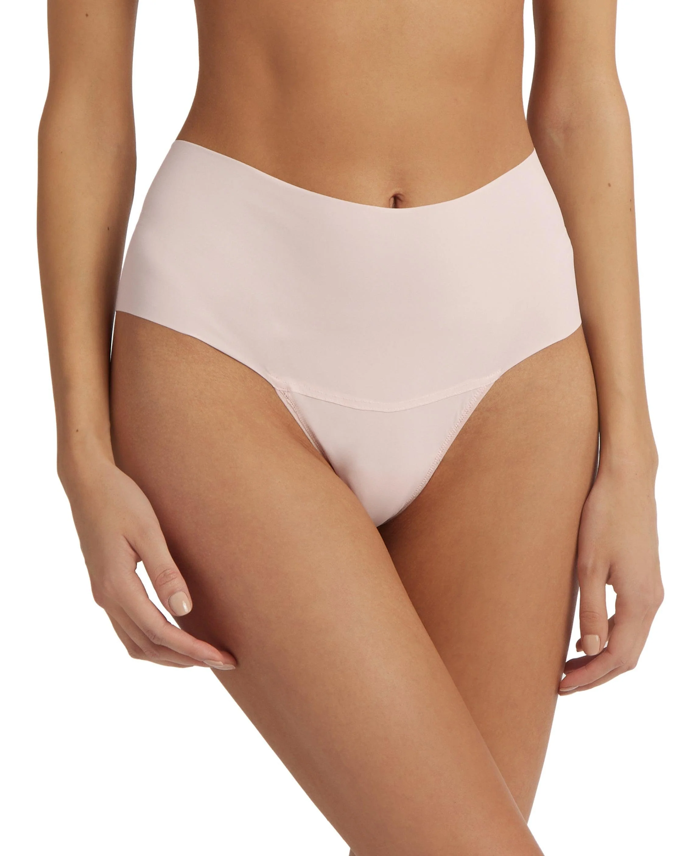 BreatheSoft High Rise Thong Vanilla