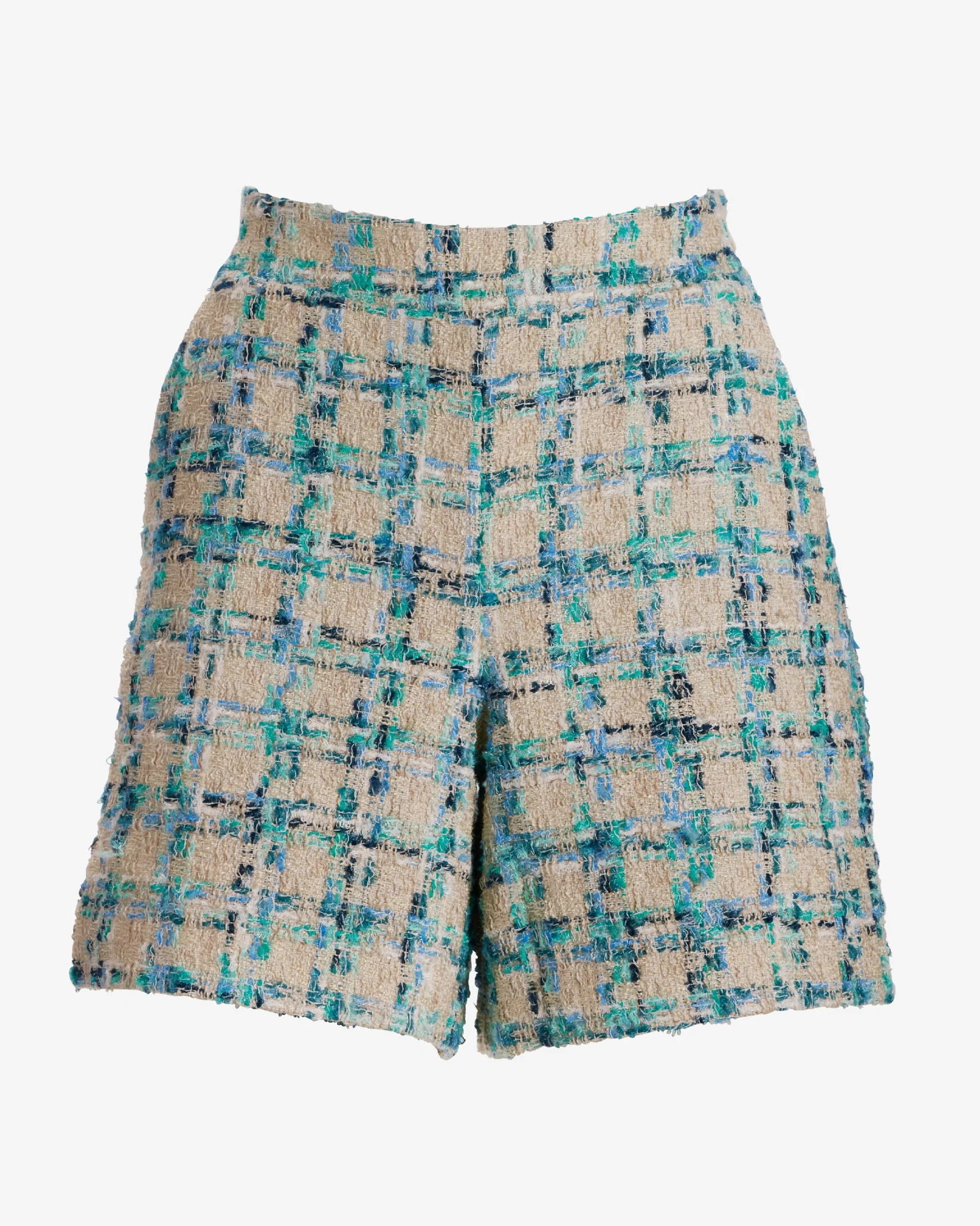 Tweed short Tan Multi