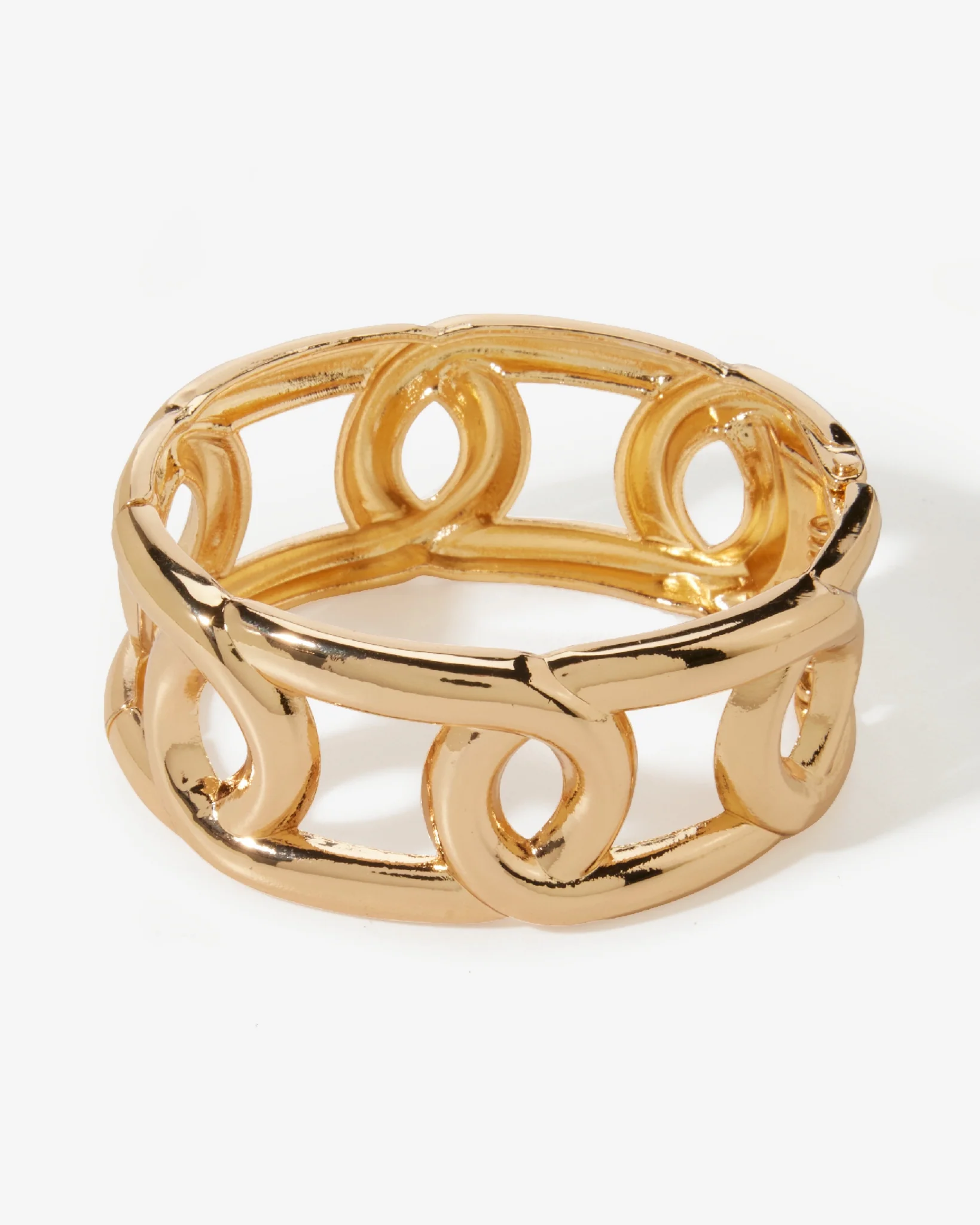 Chain Link Cuff Gold