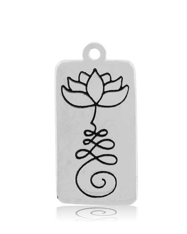 Australian Agate Gemstone Bracelet with New Beginnings Sterling Silver Charm