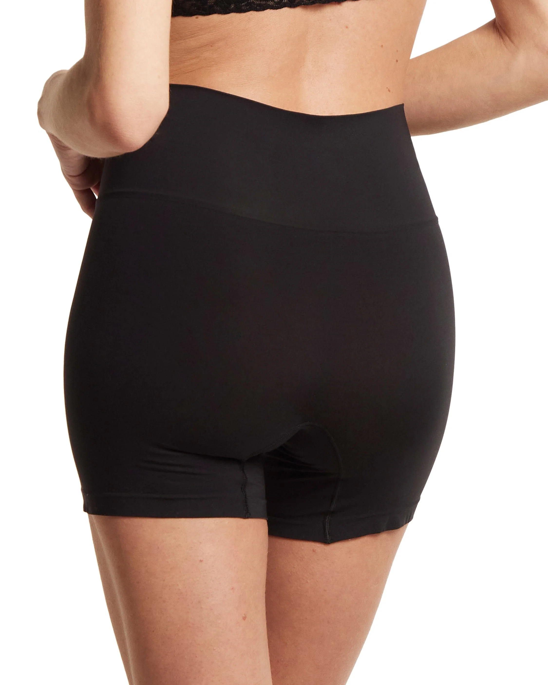 Body High Rise Bike Short Black