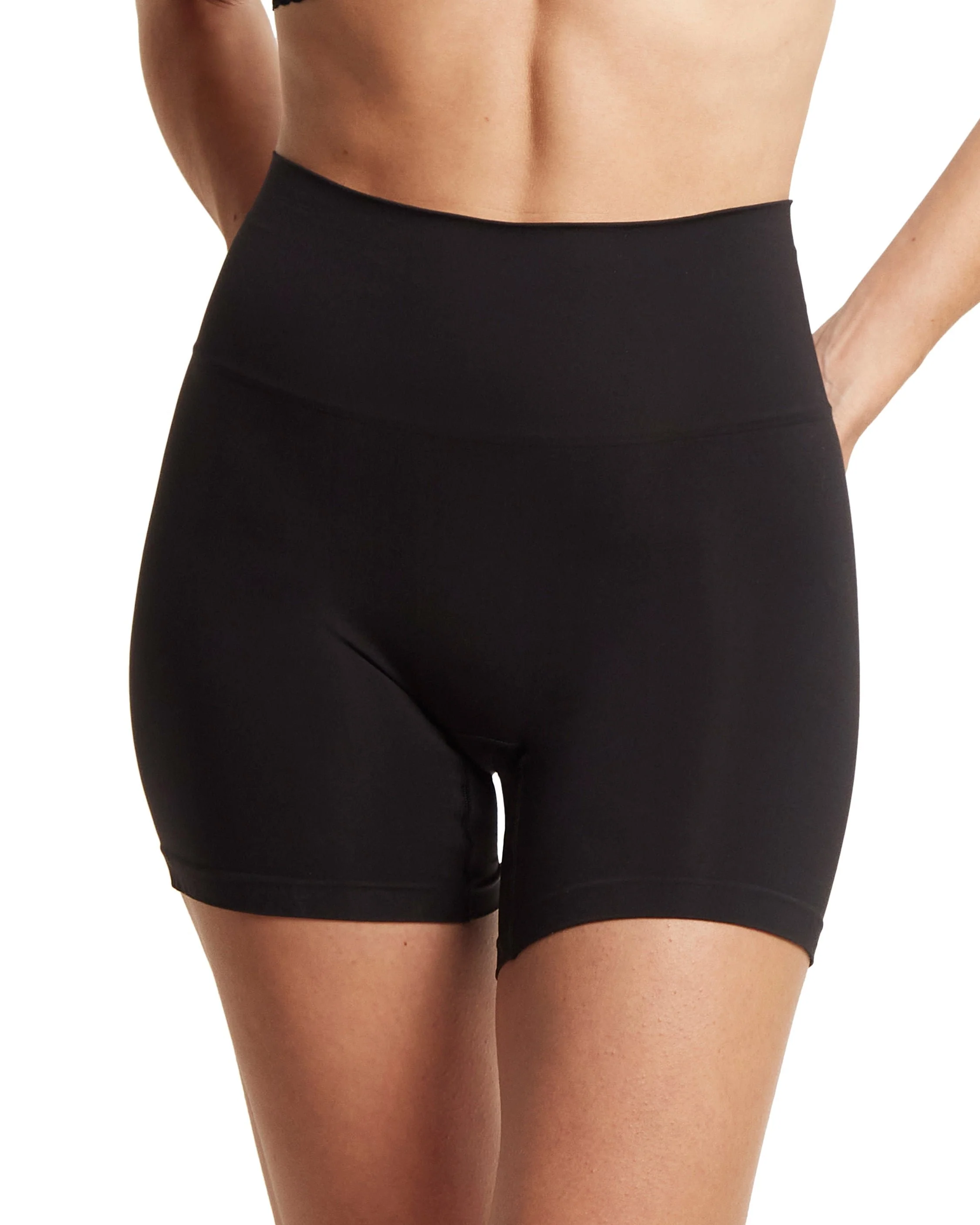 Body High Rise Bike Short Black