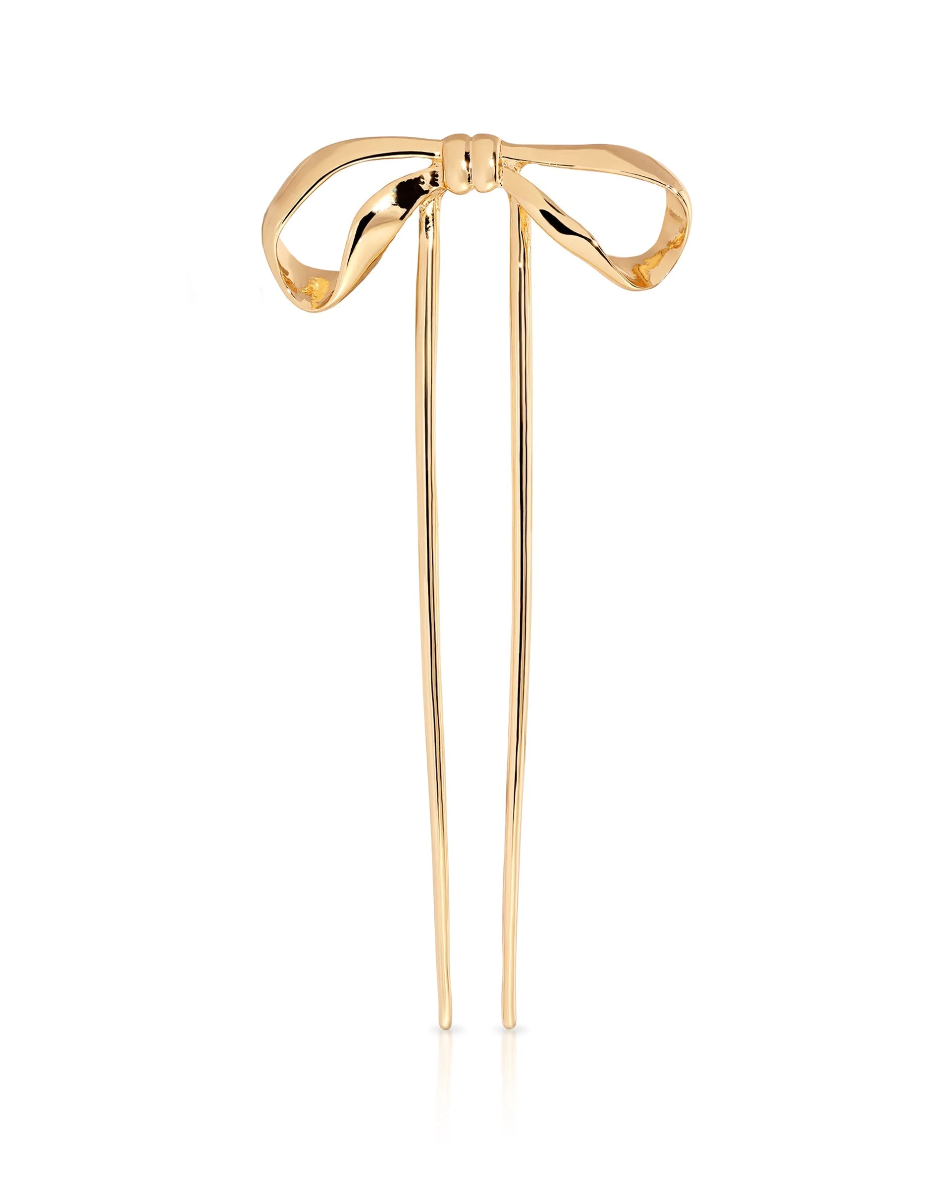Bow Organica Hair Pin