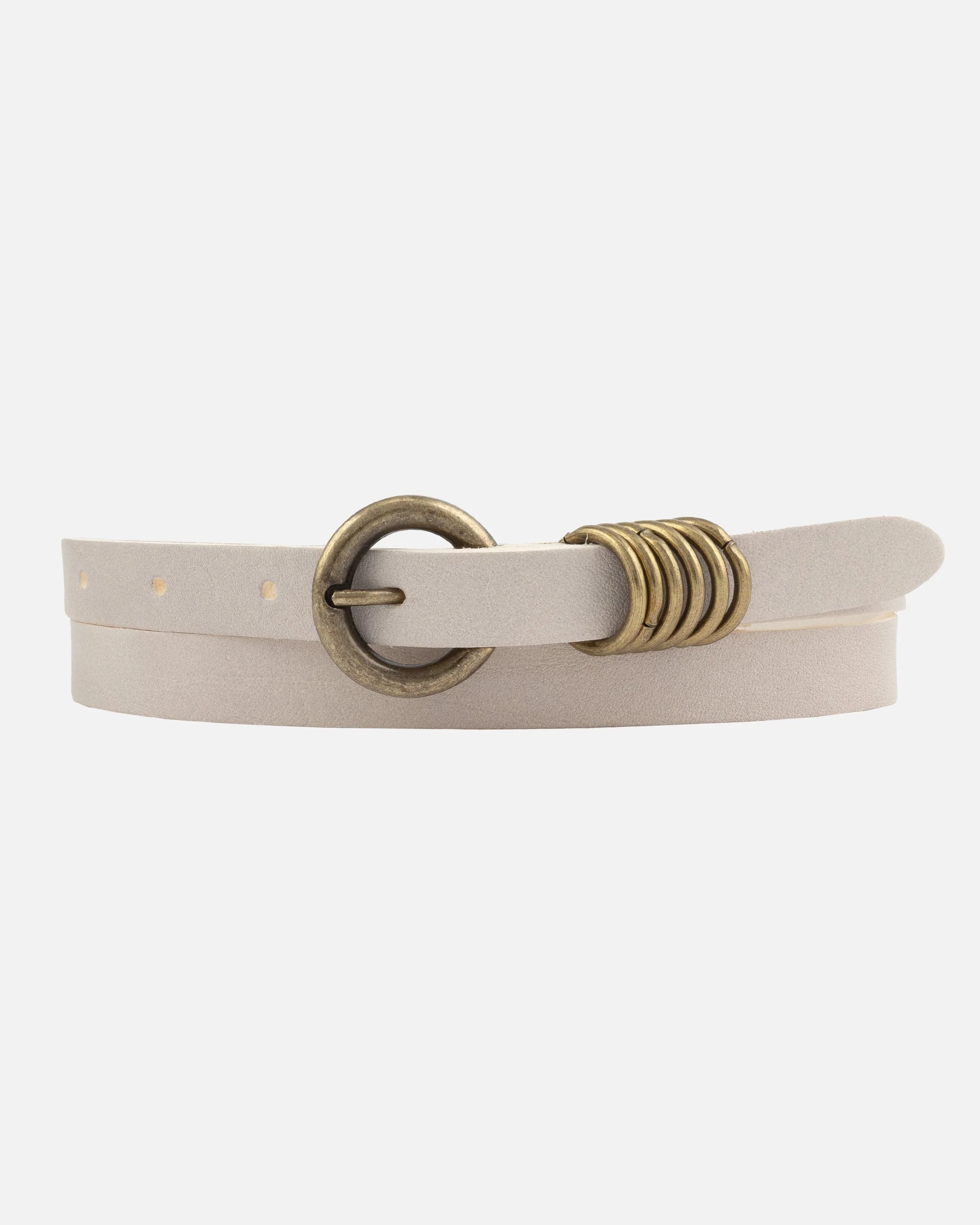 Alie | Skinny Leather Belt