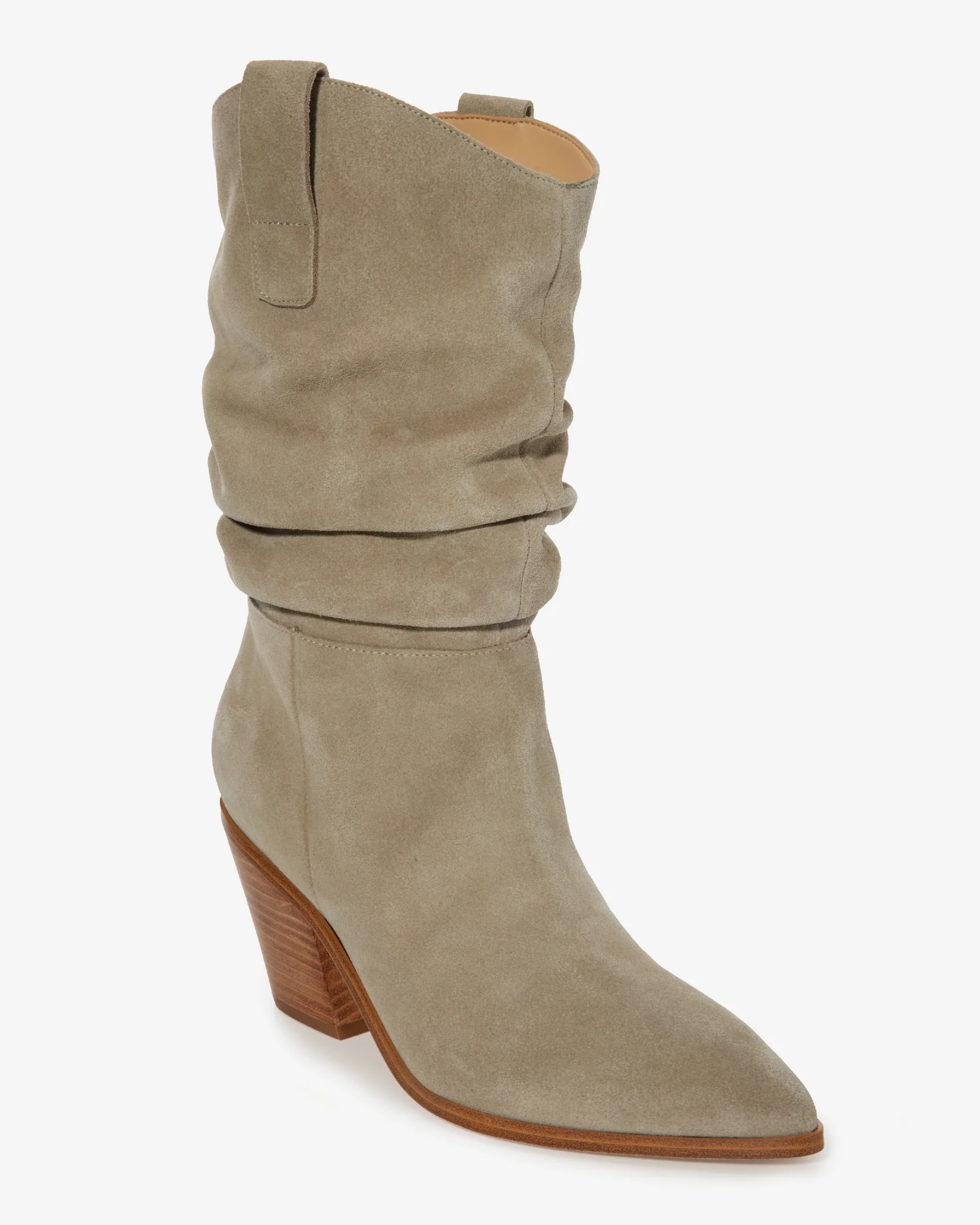 Casual Slouchy Boot Taupe