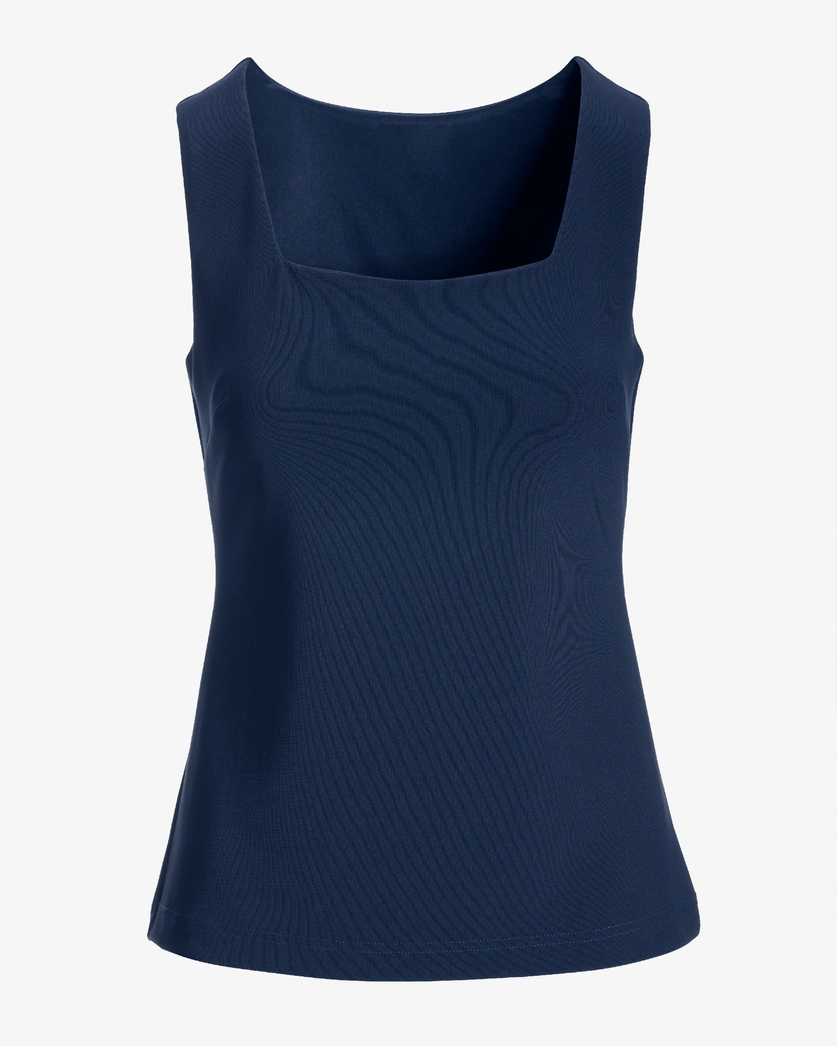 Beyond Travel Square Neck Sleeveless Shell Top Maritime Navy
