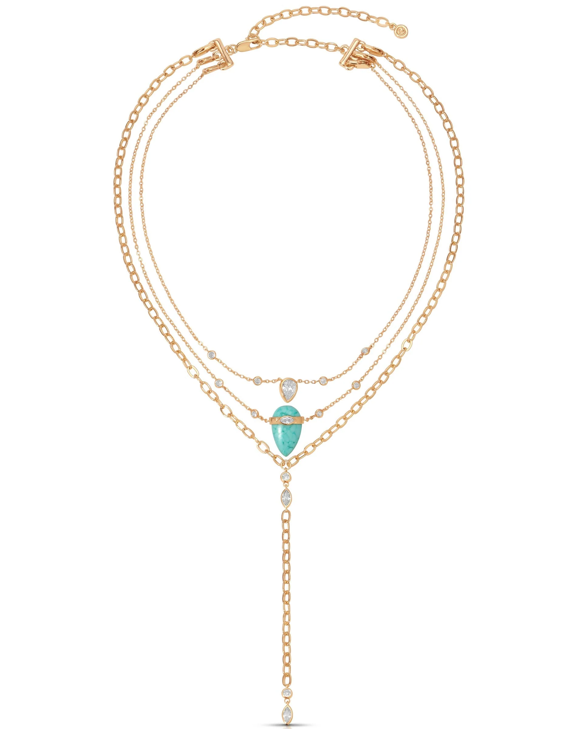 Turquoise Solstice Layered Necklace