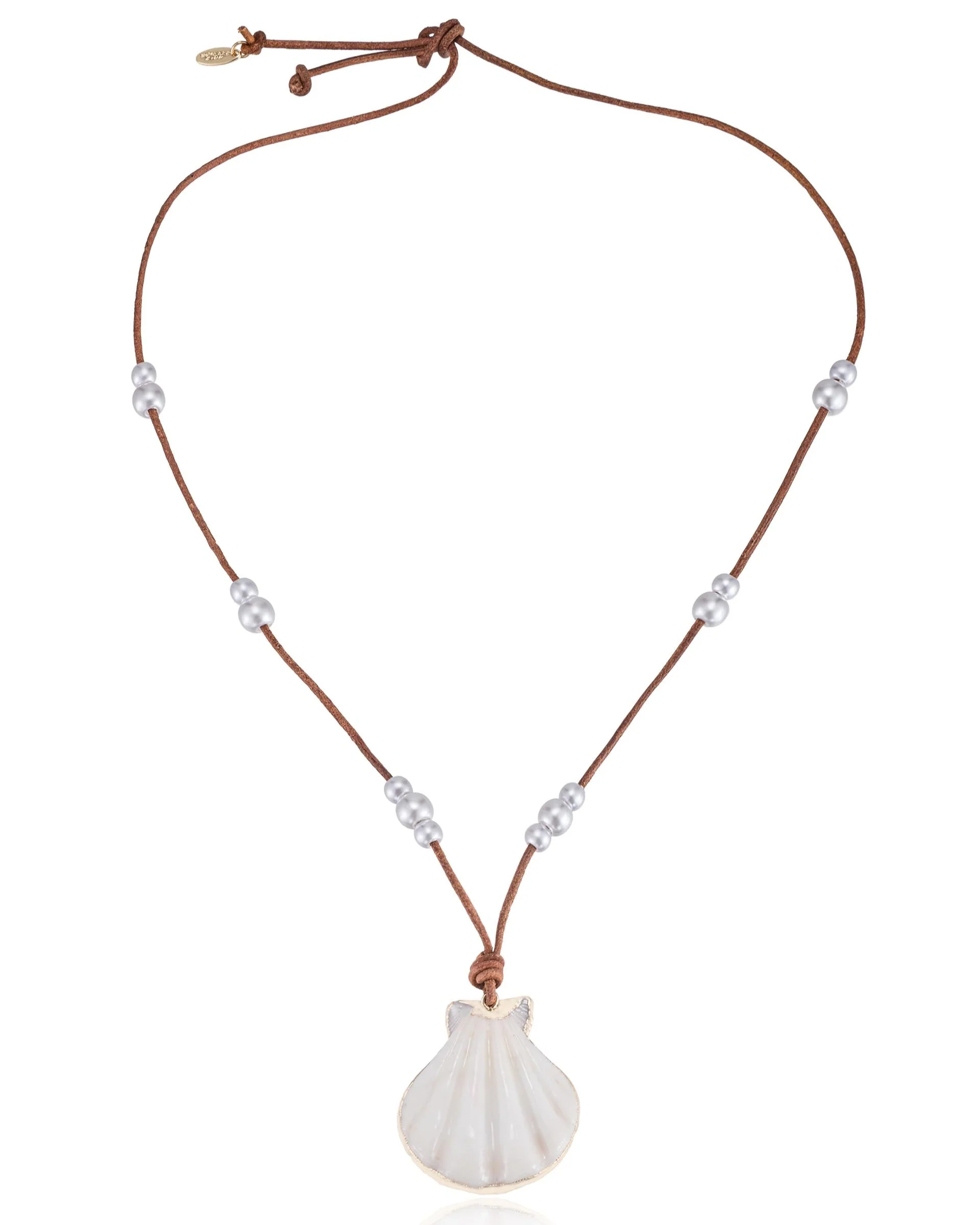 Beach Days Shell Pendant Necklace Set