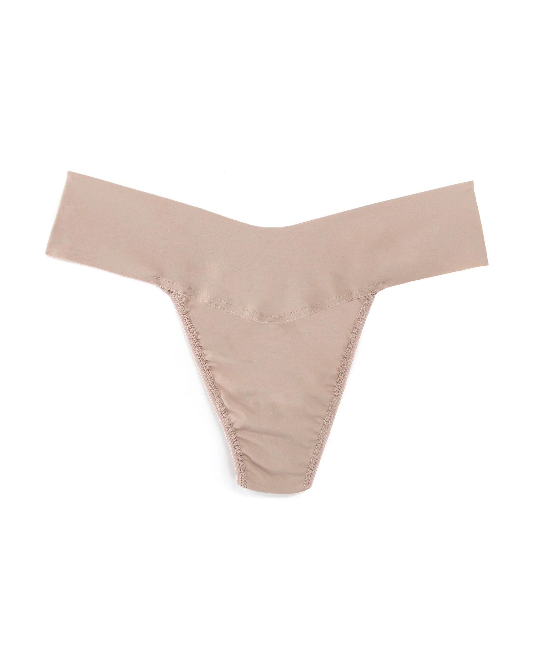 BreatheSoft Natural Rise Thong Taupe
