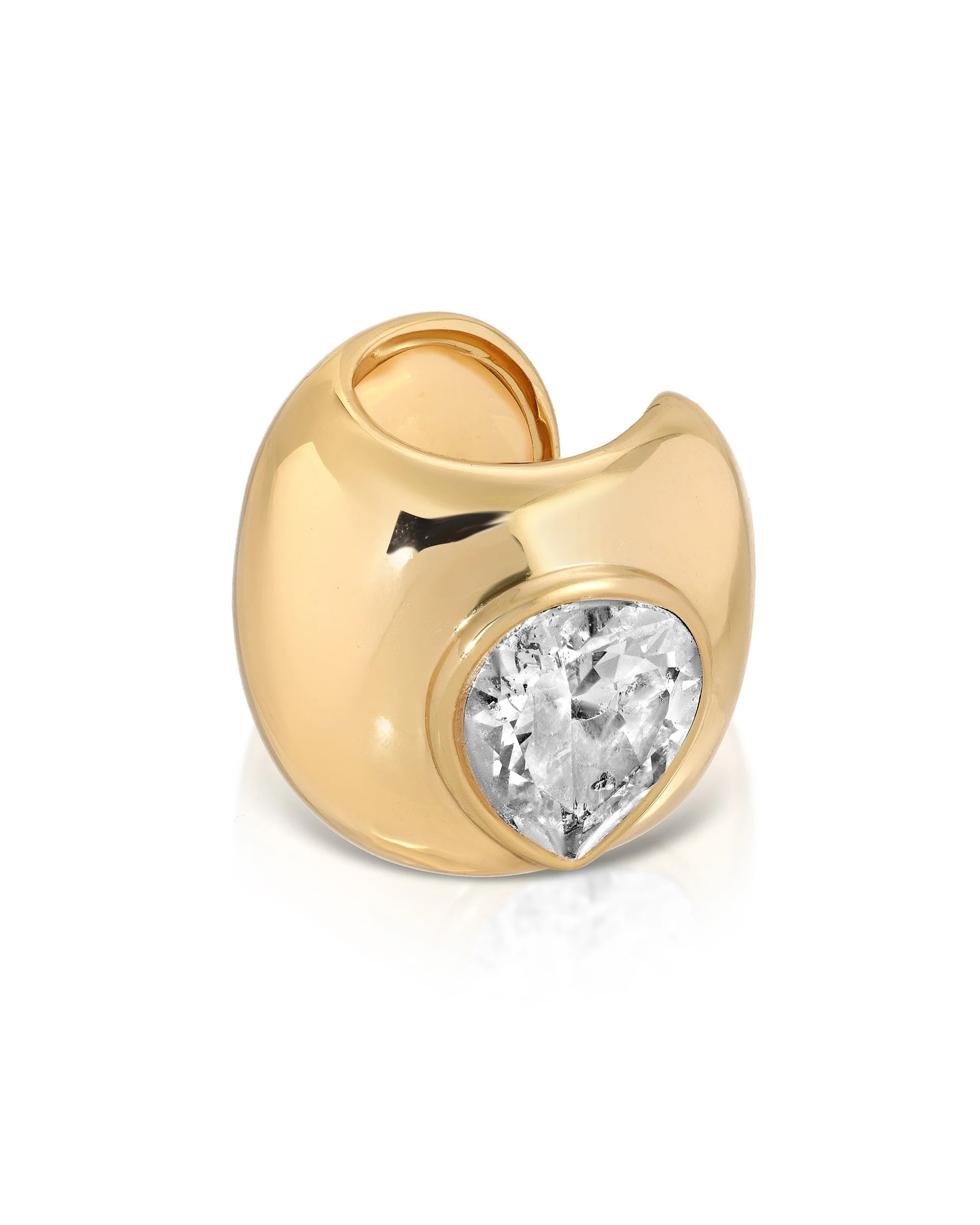 Bold Crystal Ear Cuff